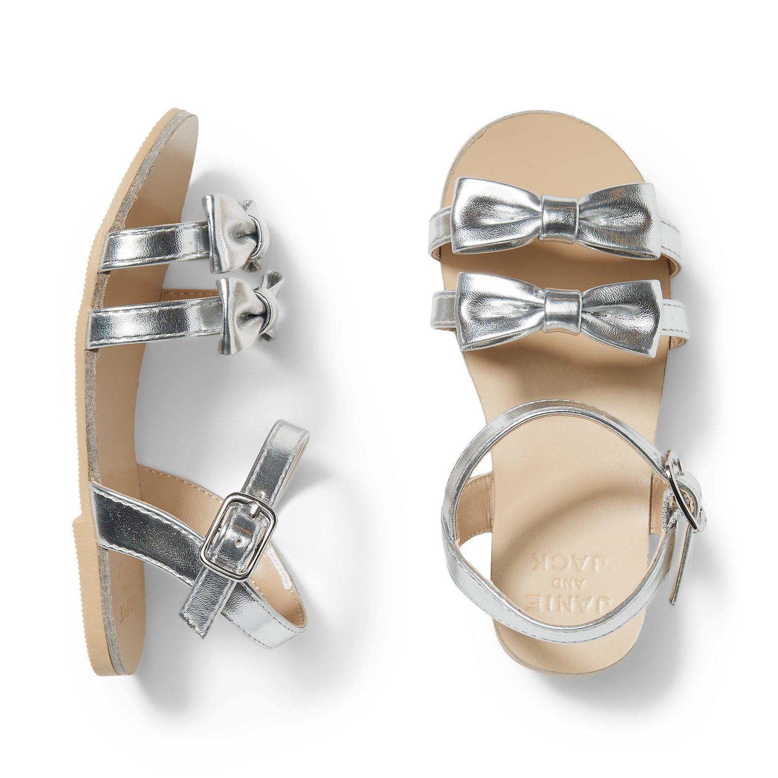 Silver Bow Sandal image number 0