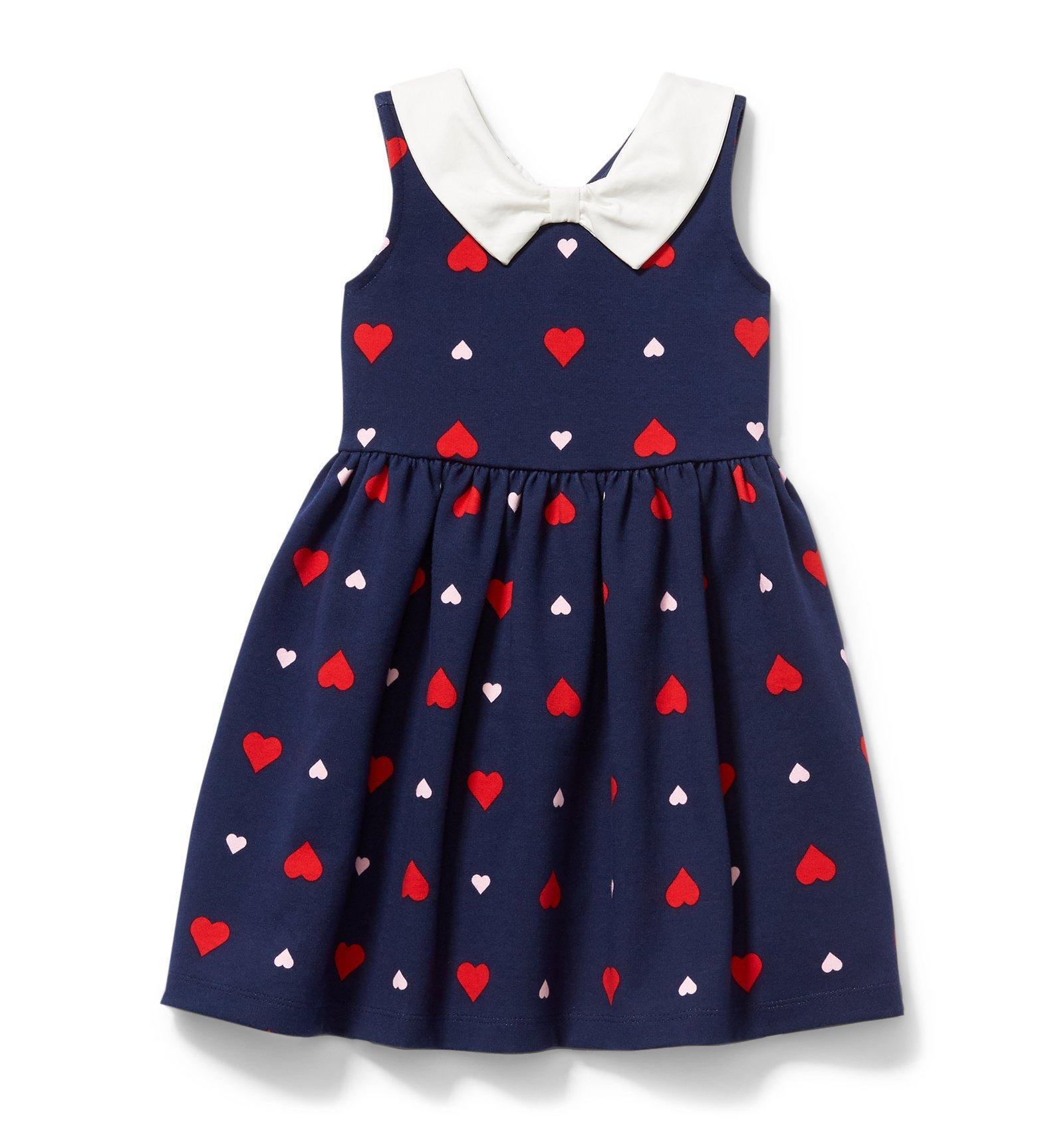 Heart Print Dress image number 0