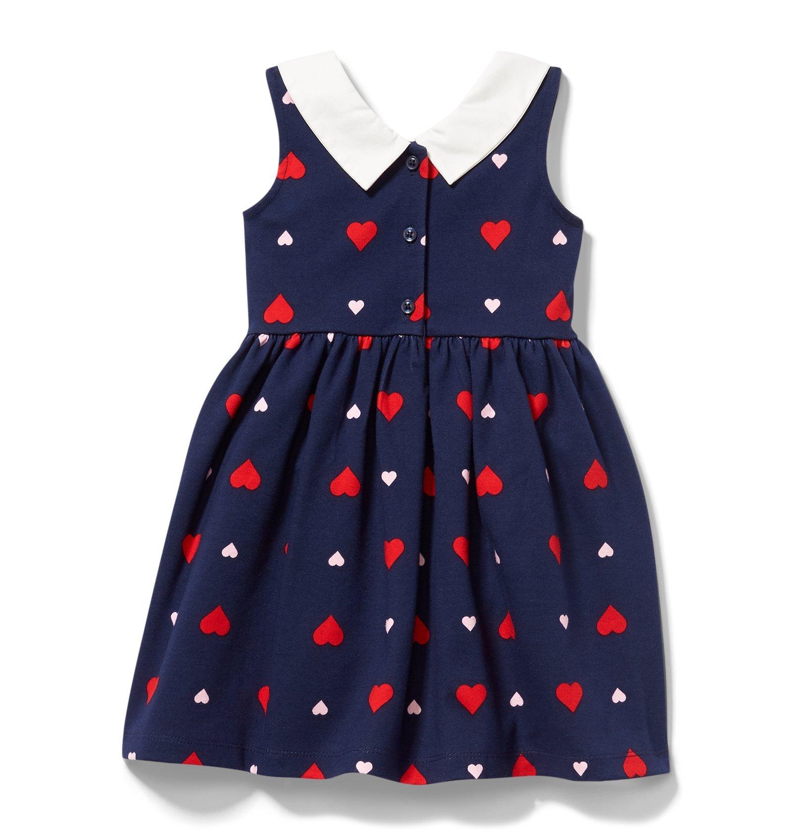 Heart Print Dress image number 2