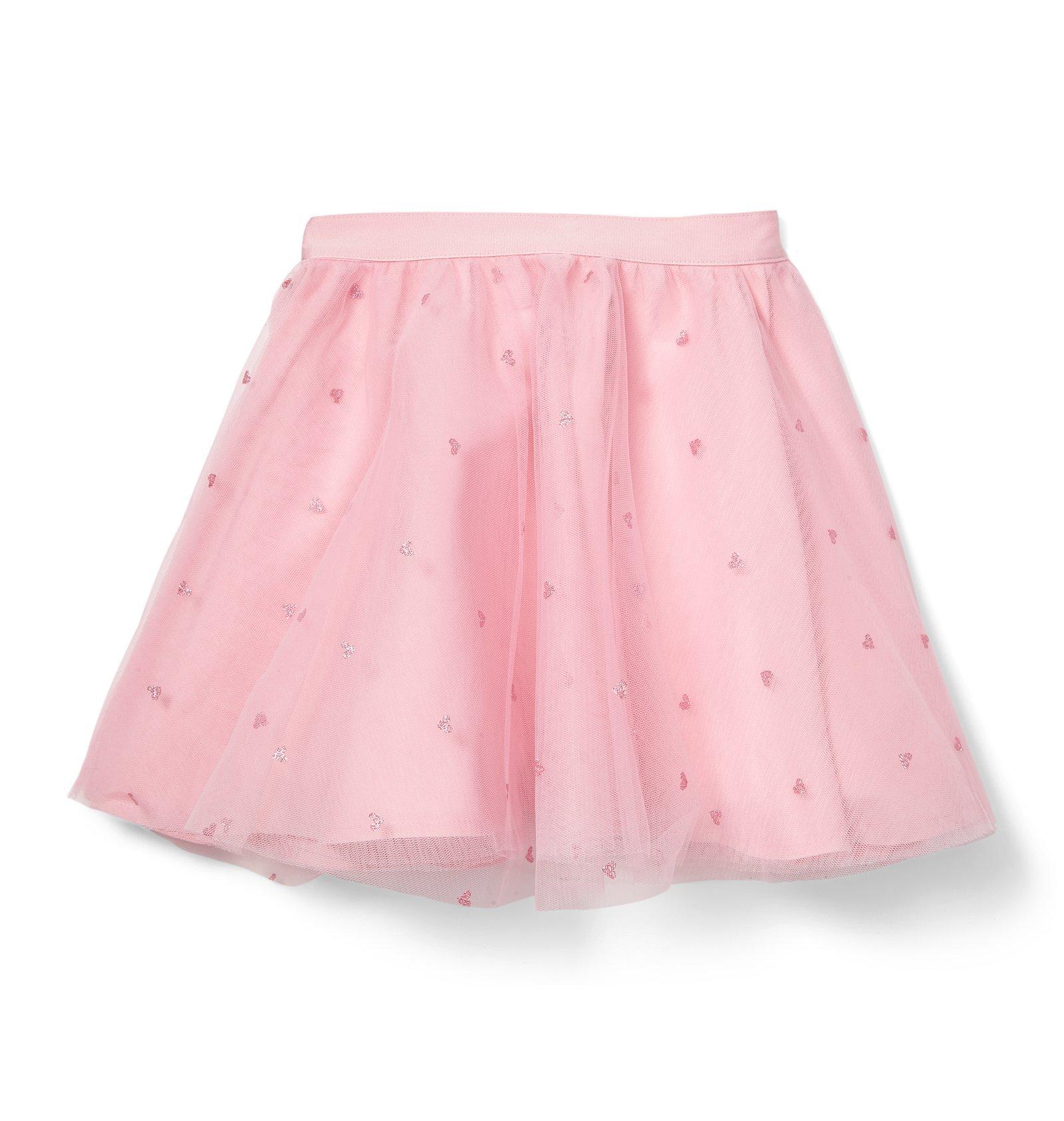 Glitter Heart Tulle Skirt image number 0