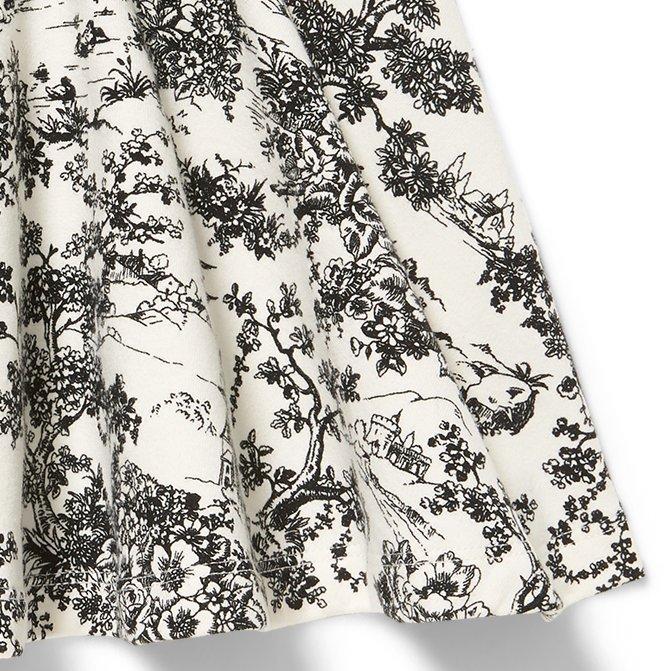 Toile French Terry Skirt  image number 1