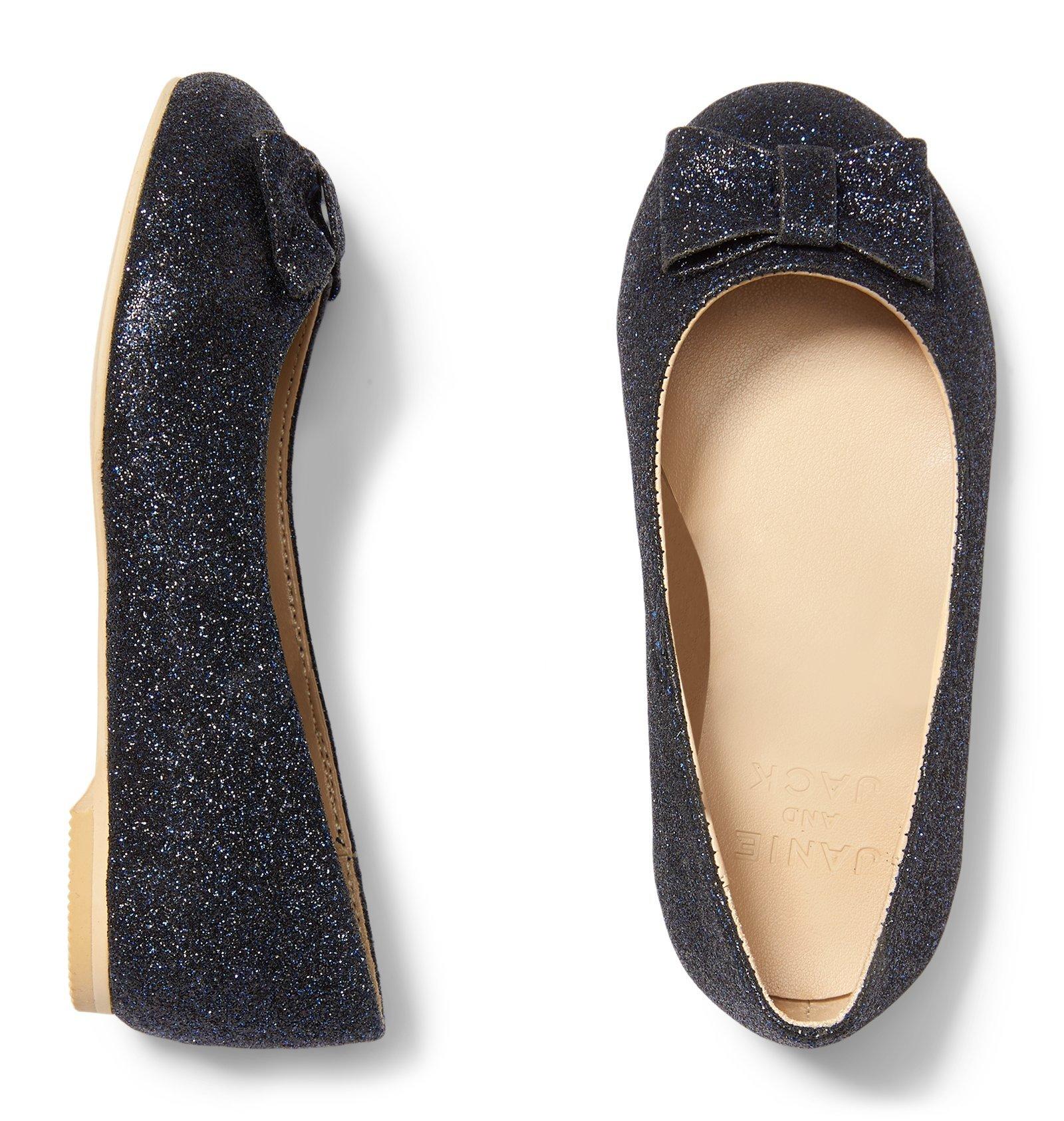 Glitter Bow Flat  image number 0