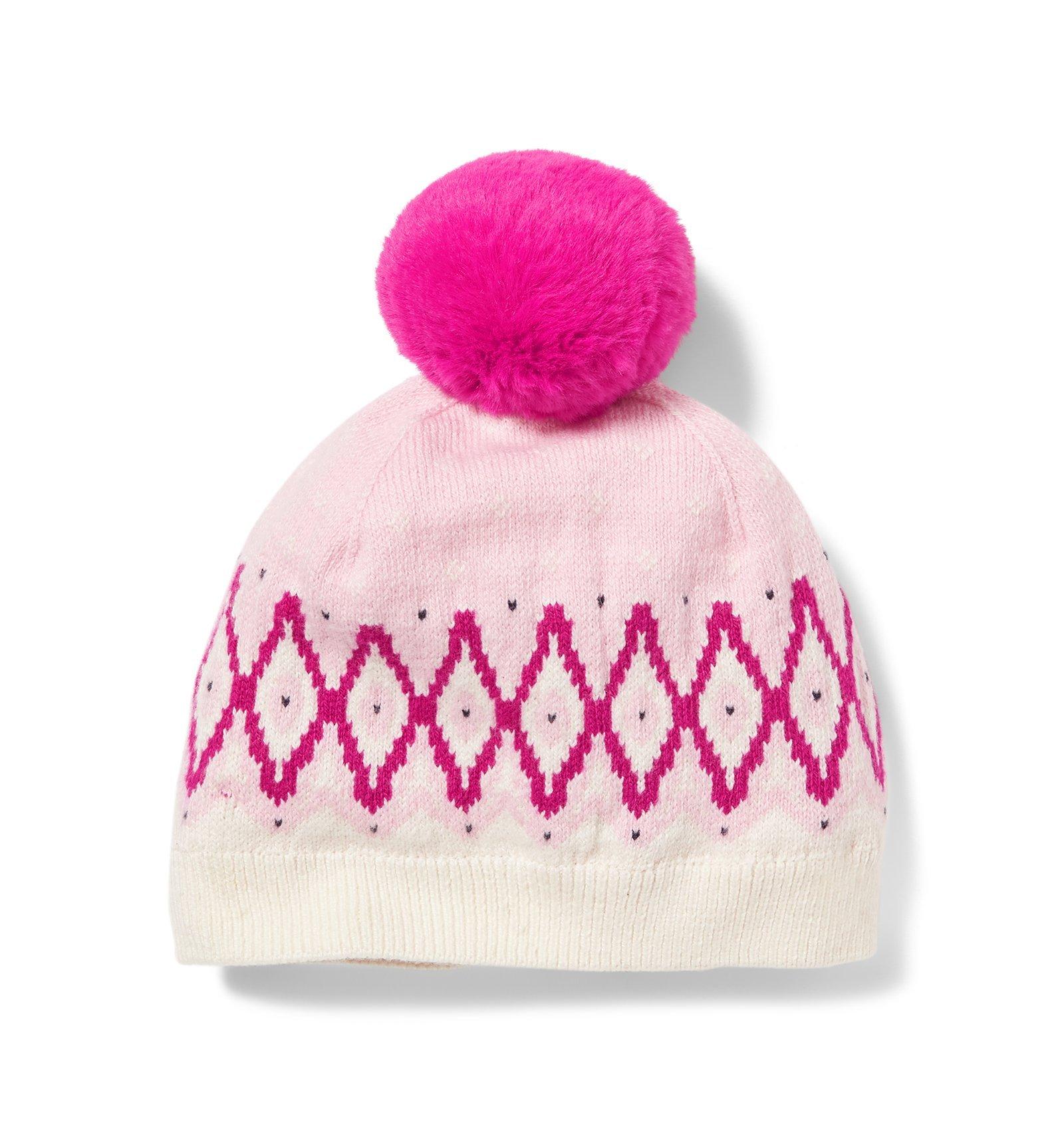 Fair Isle Pom-Pom Beanie  image number 0