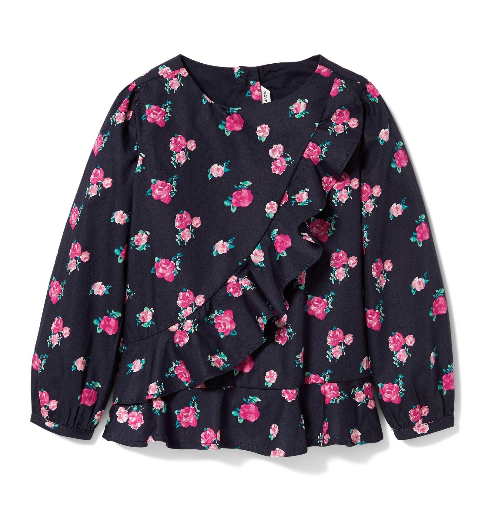 Rose Ruffle Top image number 0