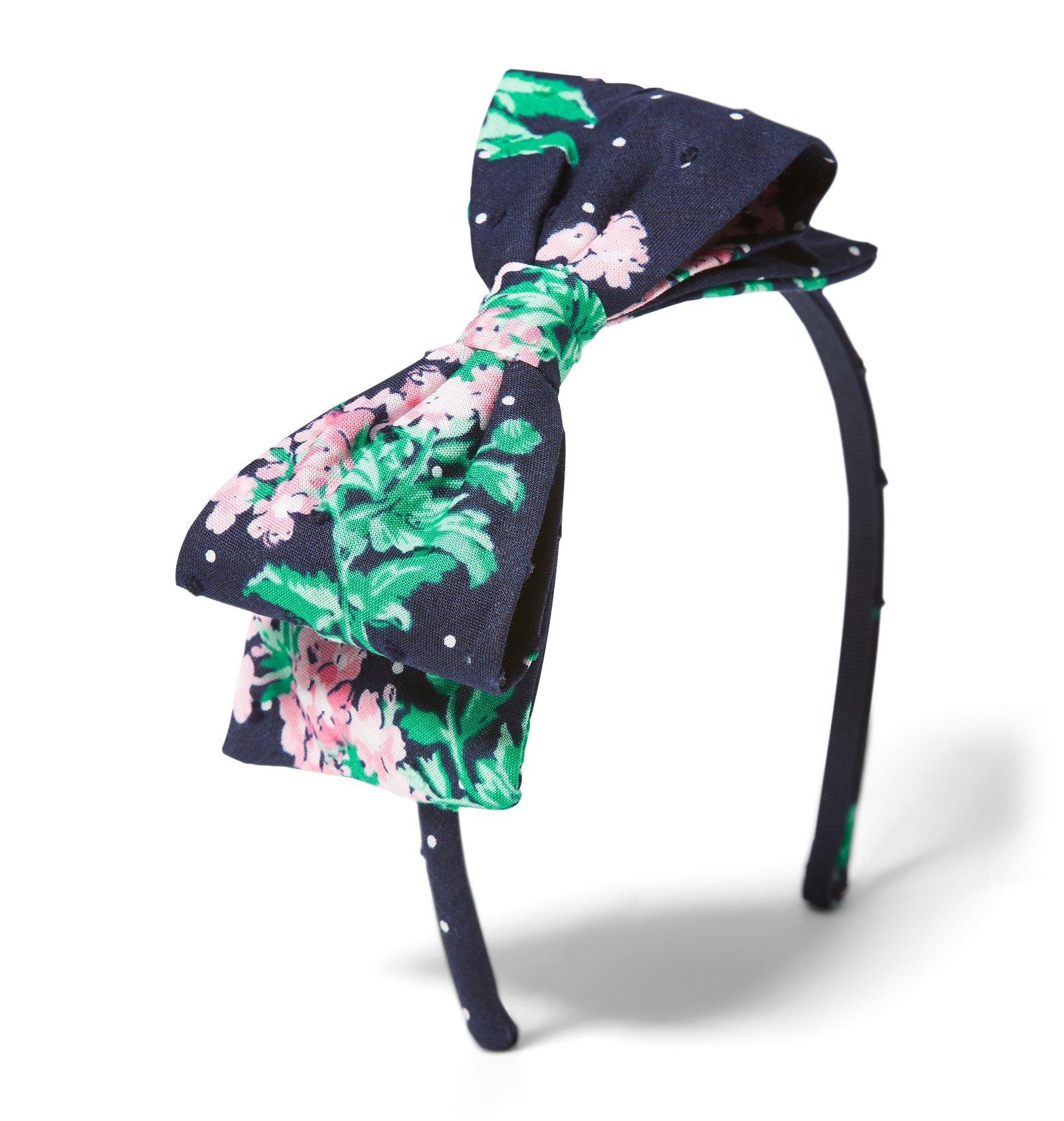 Floral Bow Barrette