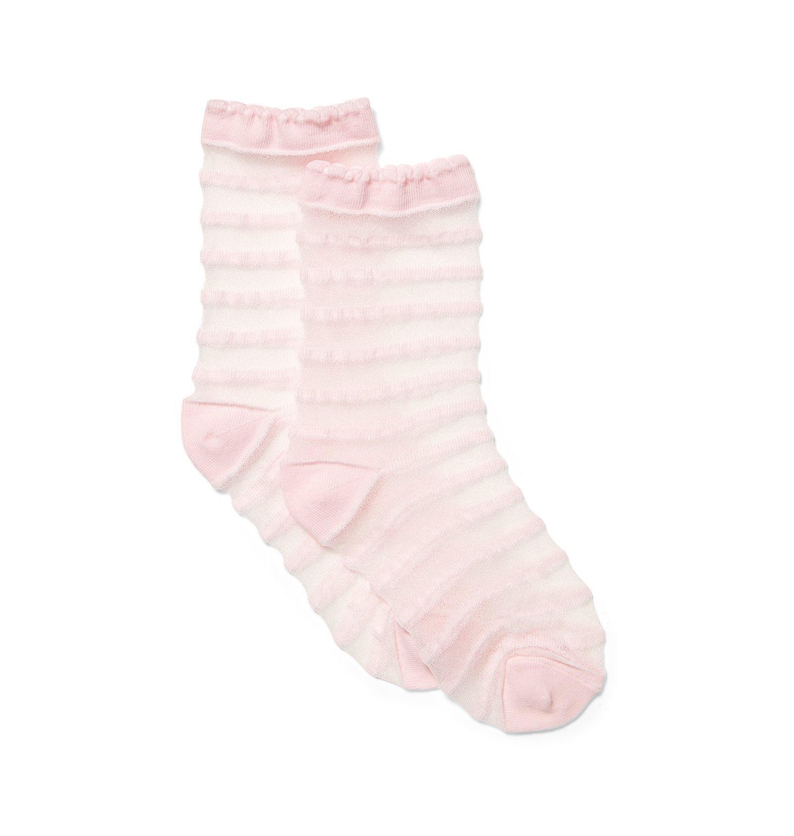 Sheer Striped Sock image number 0