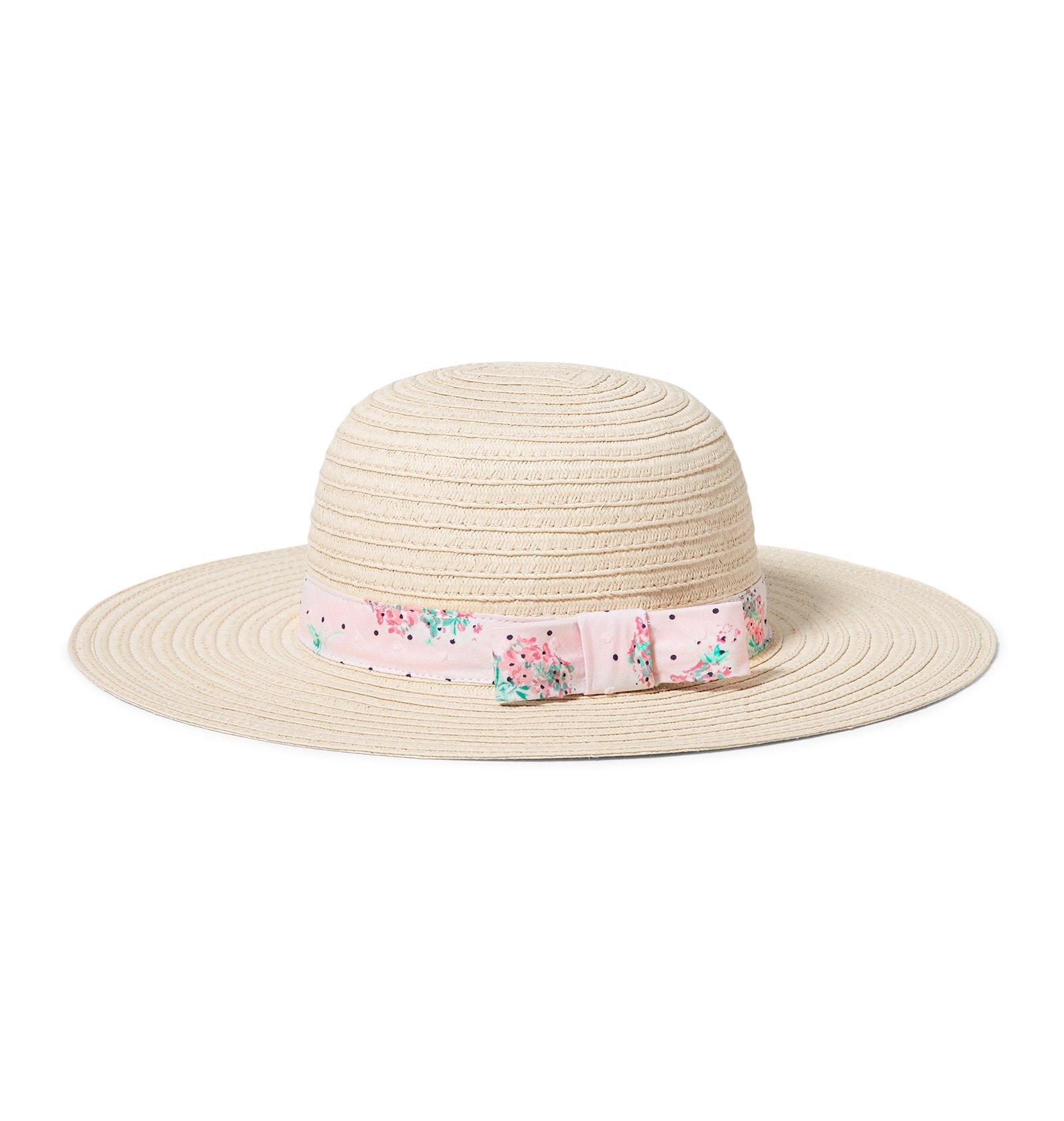 Floral Straw Hat