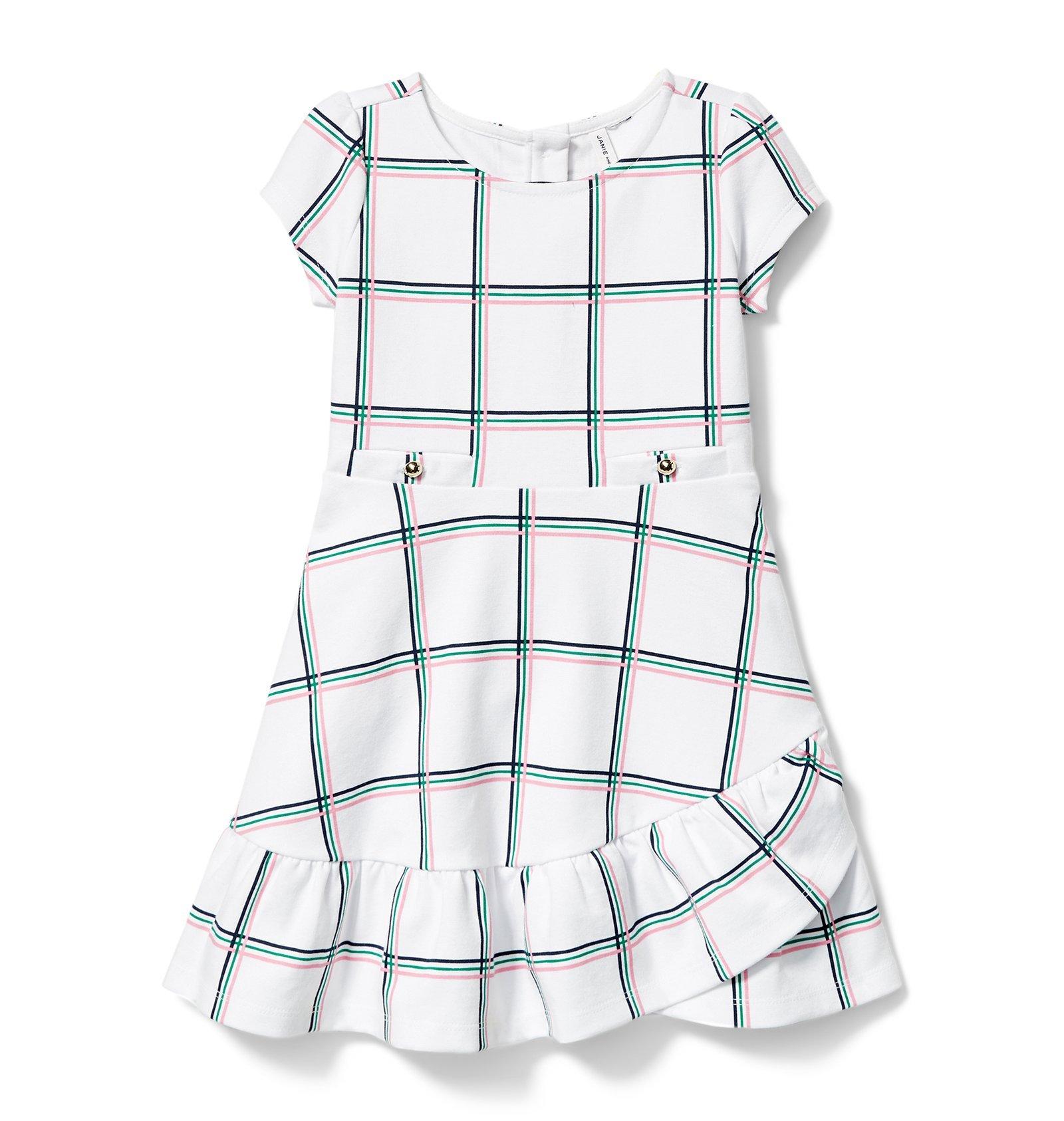 Windowpane Ponte Dress image number 0