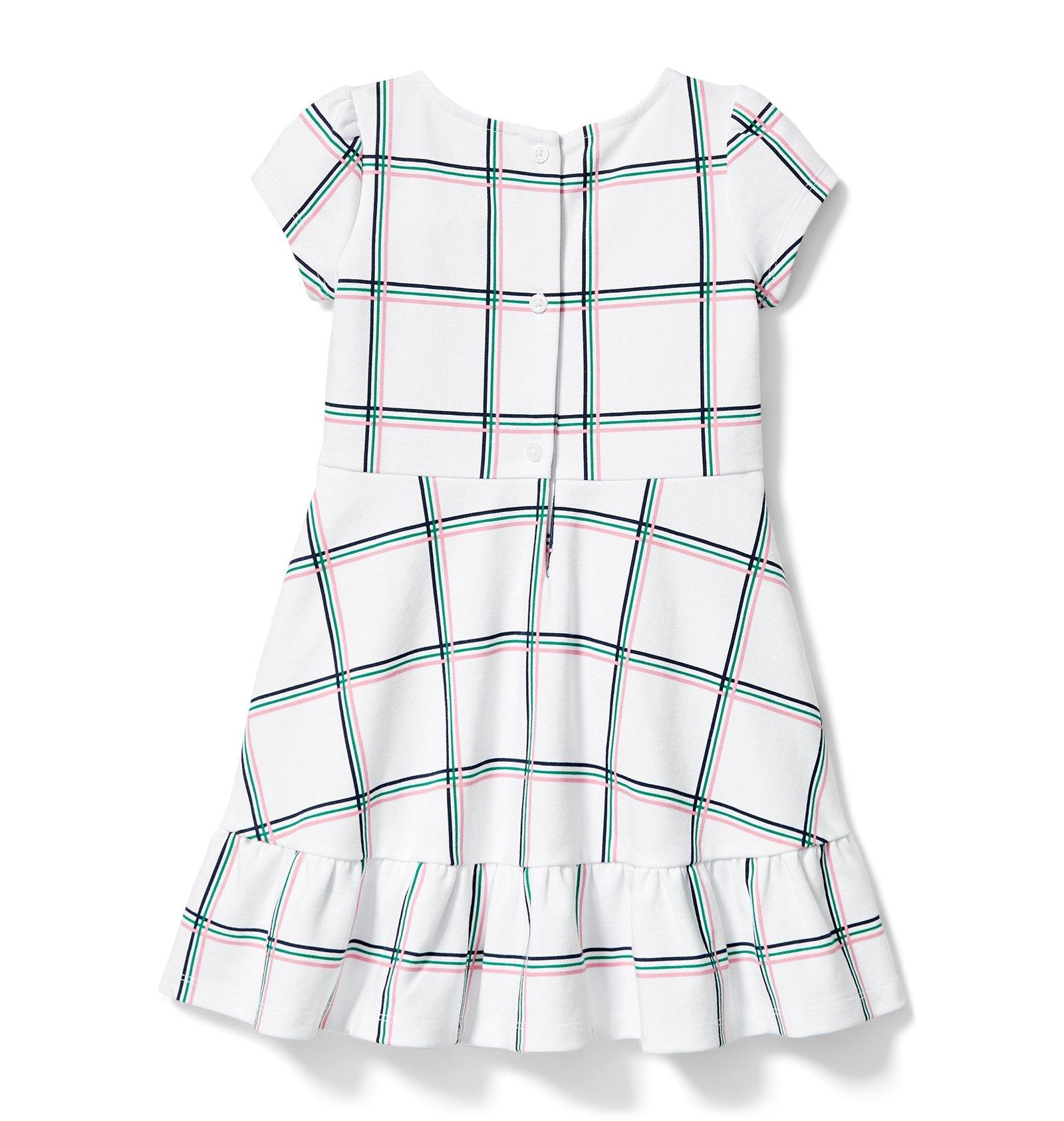 Windowpane Ponte Dress image number 1