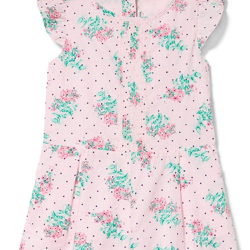 Swiss Dot Floral Jumpsuit image number 3