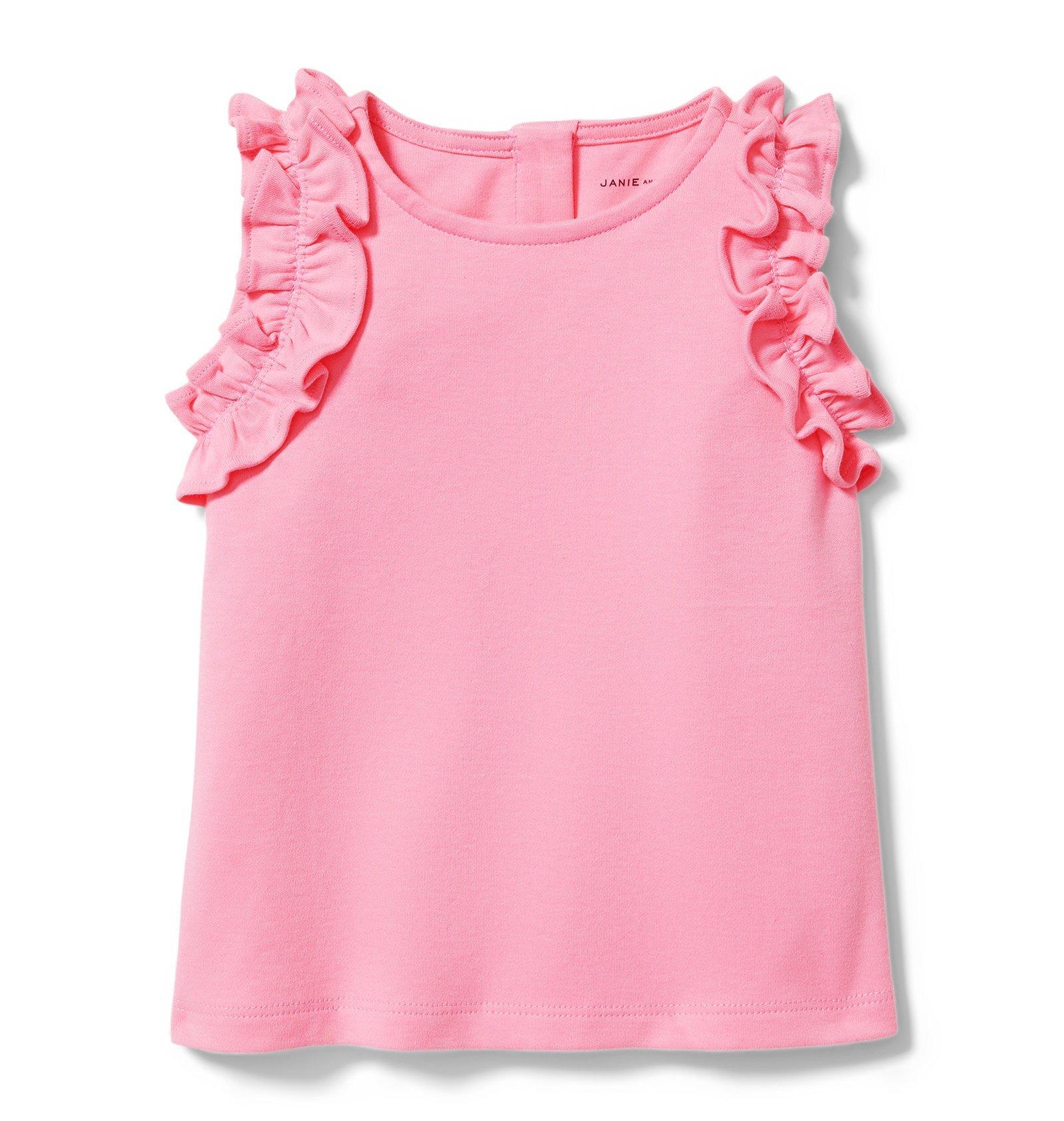 Sleeveless Ruffle Top image number 0