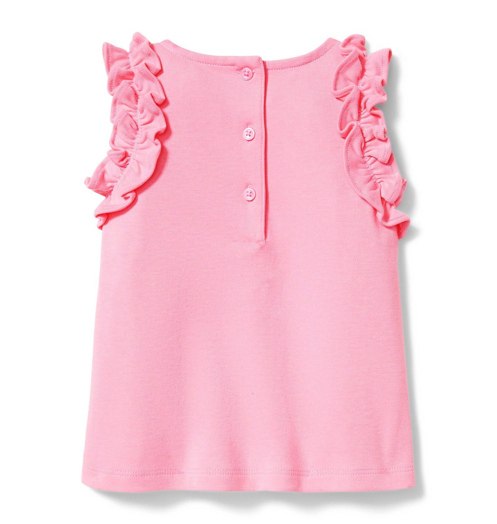 Sleeveless Ruffle Top image number 1