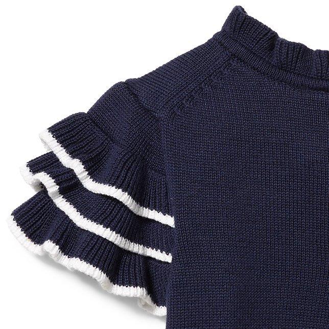Ruffle Sleeve Sweater image number 3