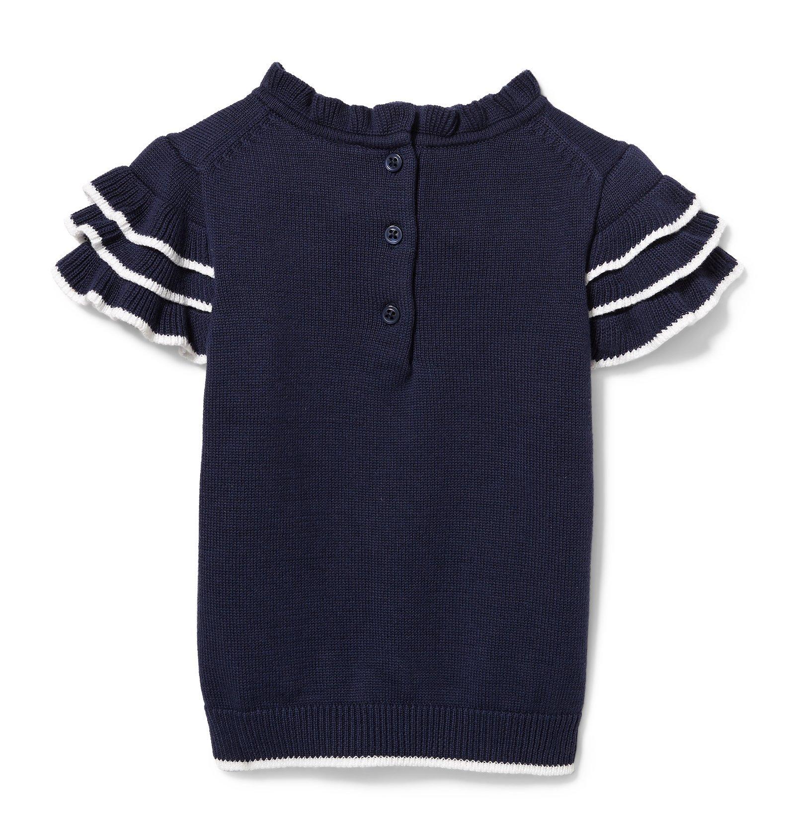 Ruffle Sleeve Sweater image number 1