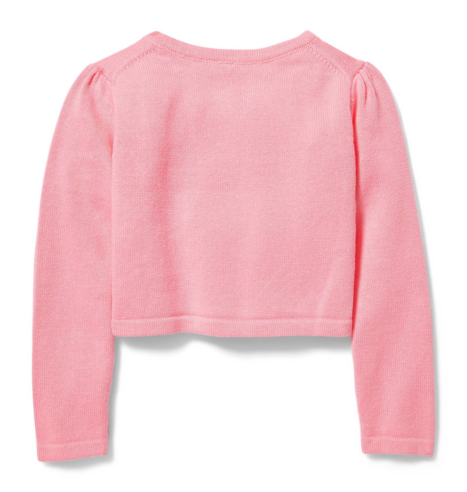 Ruffle Front Crop Cardigan image number 1