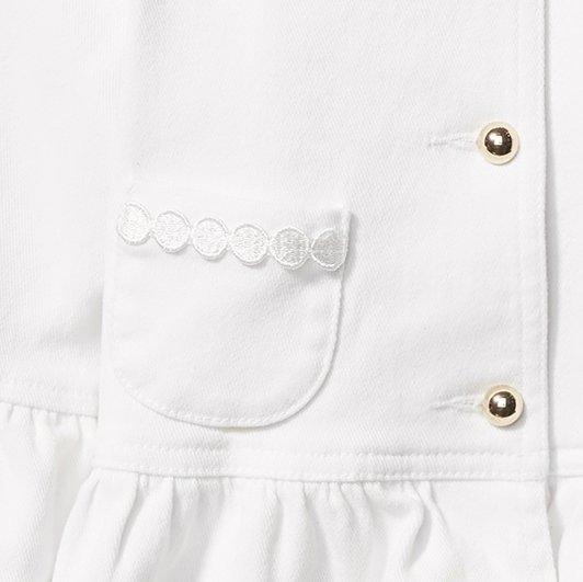 Peplum Ruffle Sleeve Jacket image number 3