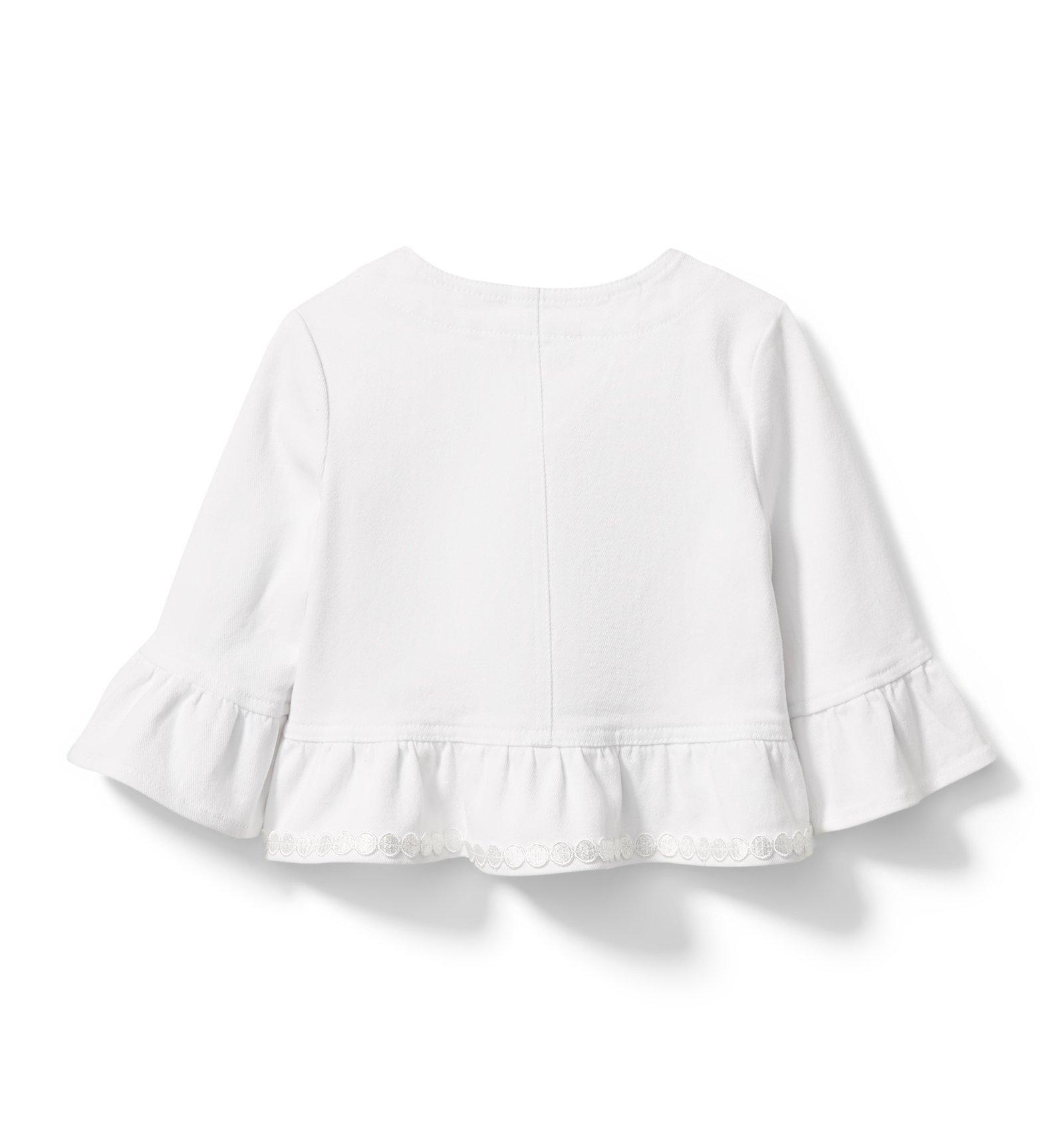 Peplum Ruffle Sleeve Jacket image number 2