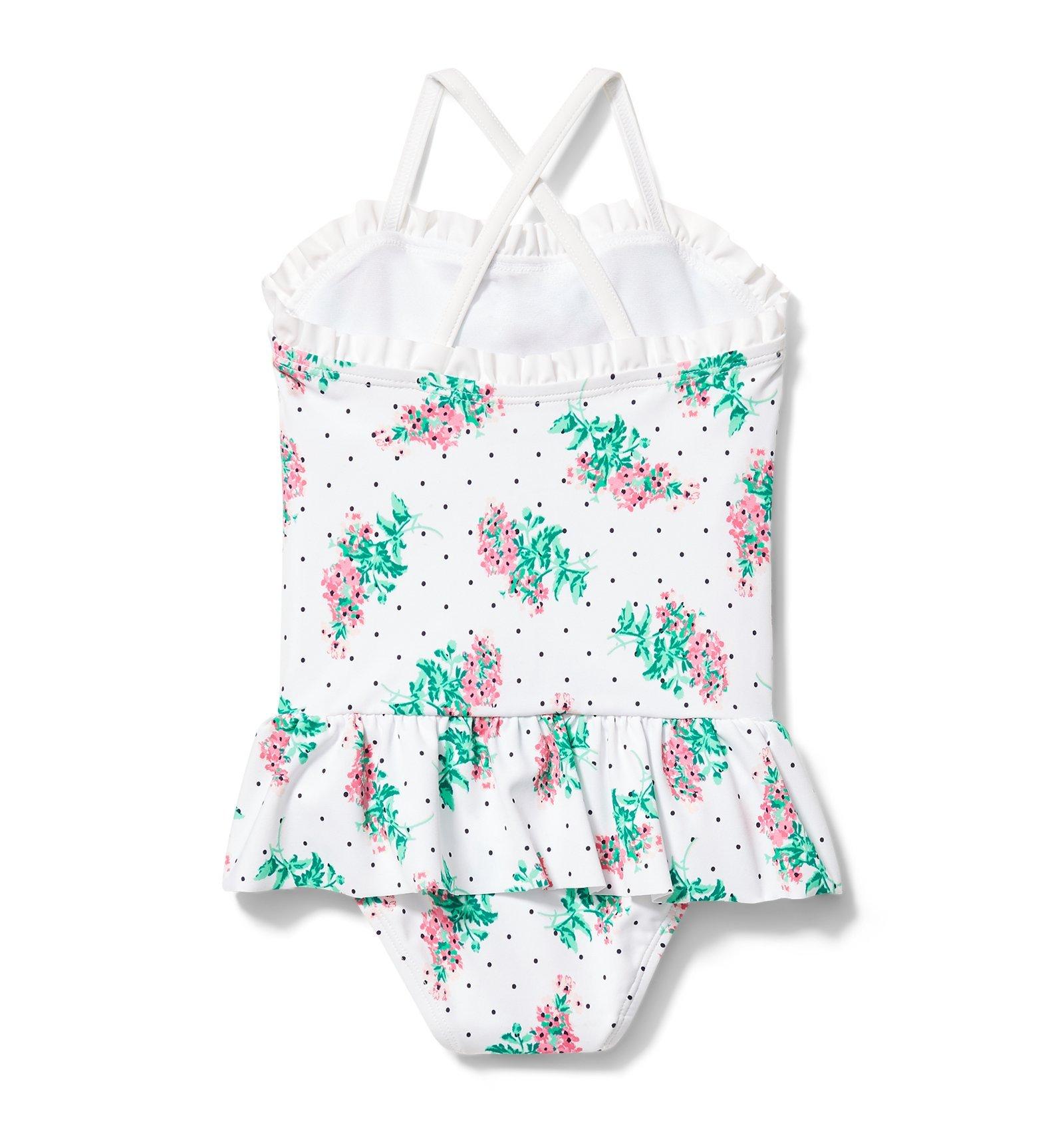 Rosette Floral Swimsuit image number 1