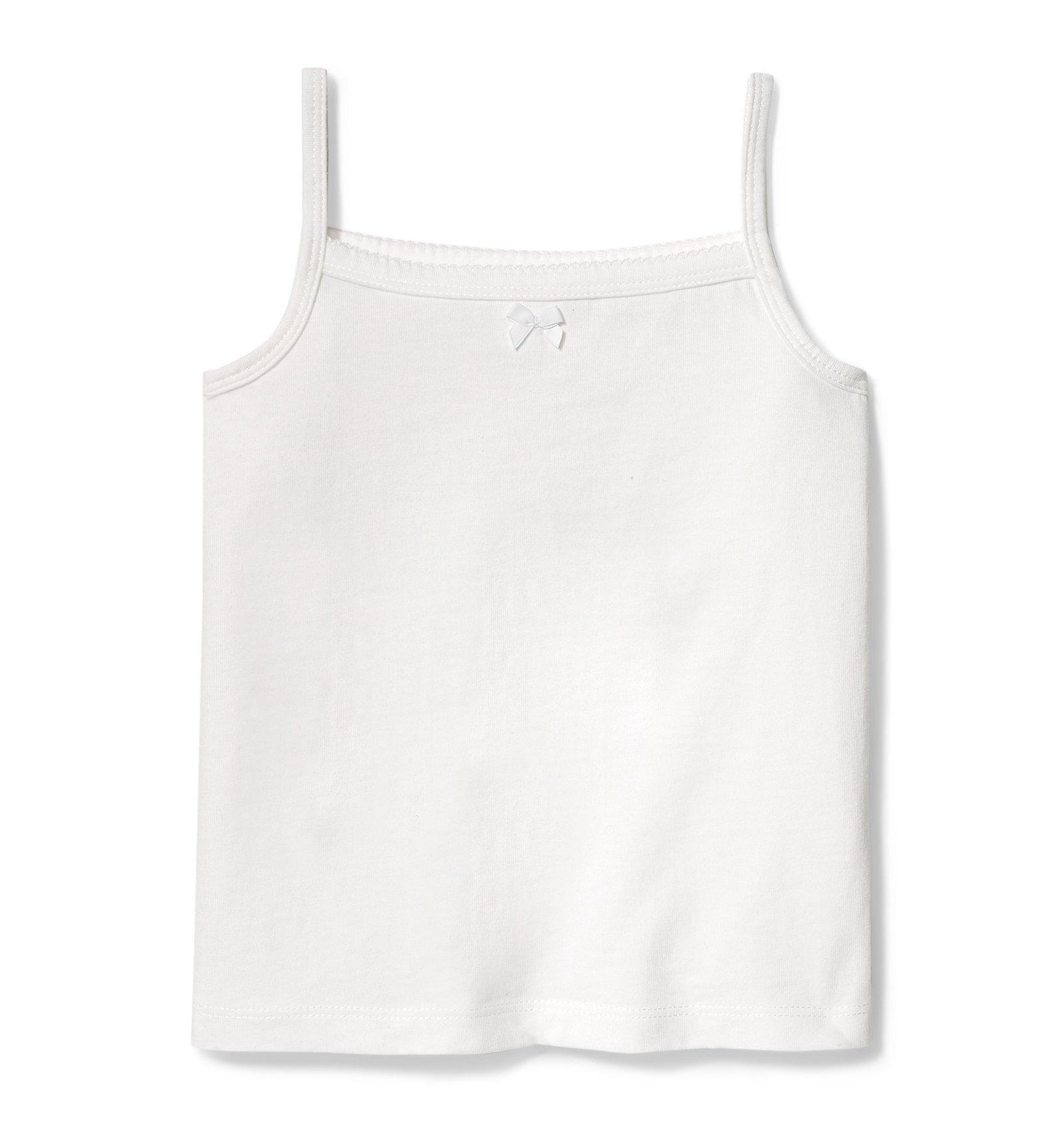 Girls' Lace Trim Cami Tank Top - Cat & Jack™ White L