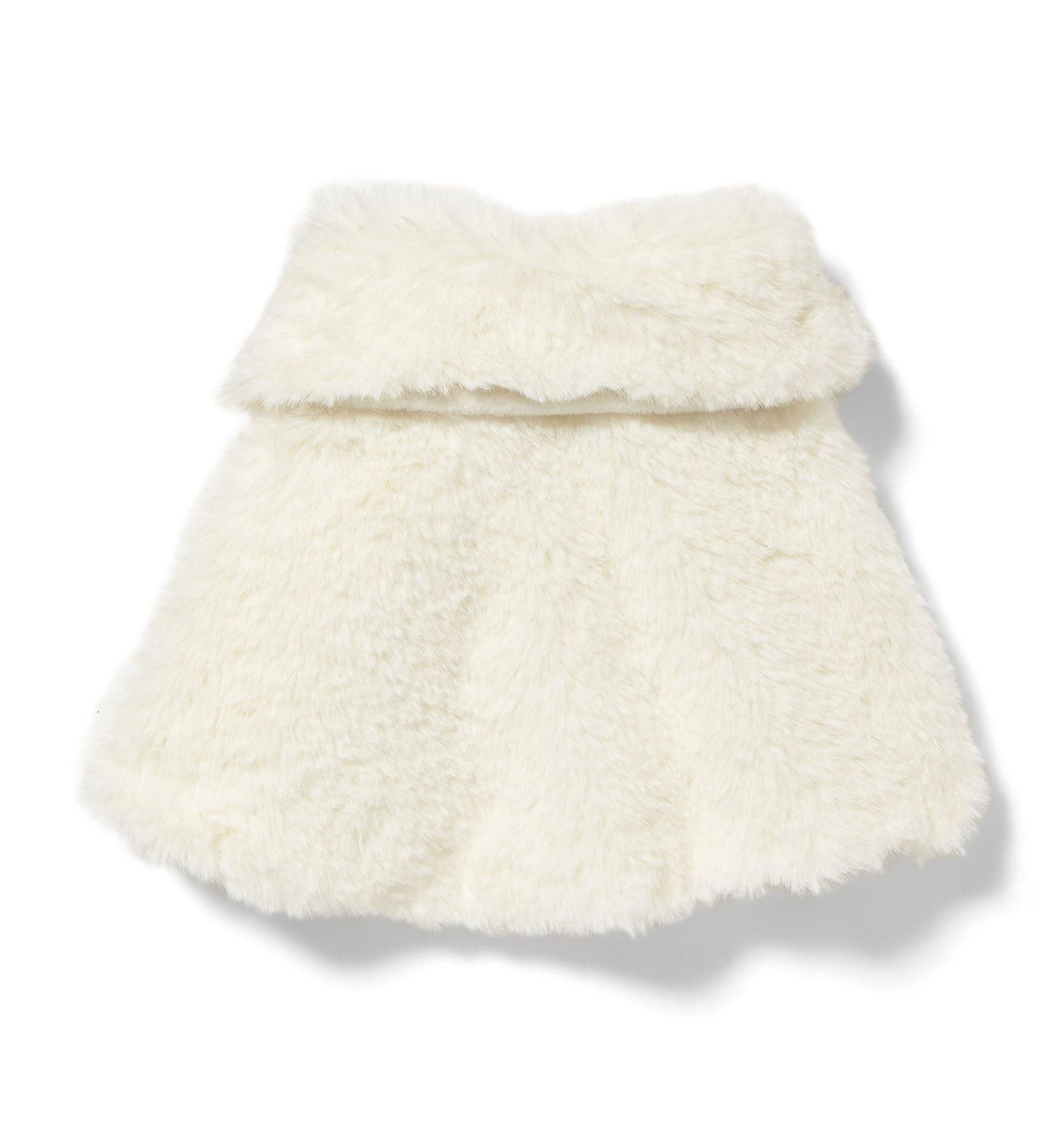 Dog Faux Fur Cape image number 3