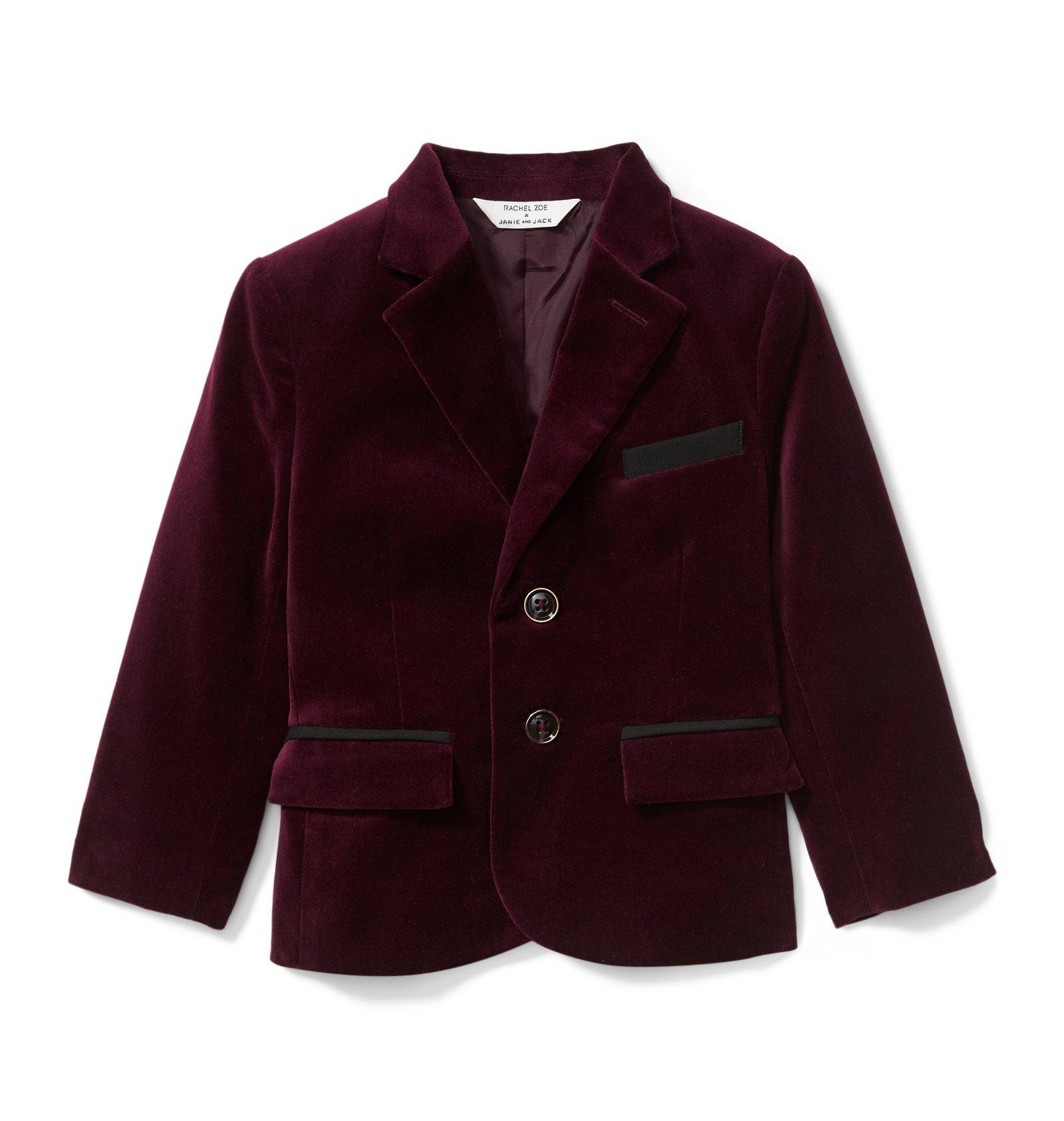 Rachel Zoe Velveteen Suit Jacket  image number 0