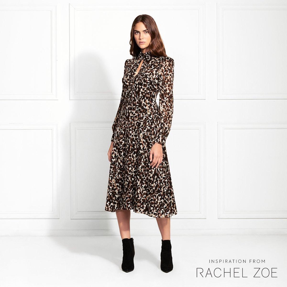 Rachel Zoe Cheetah Print Dress image number 3