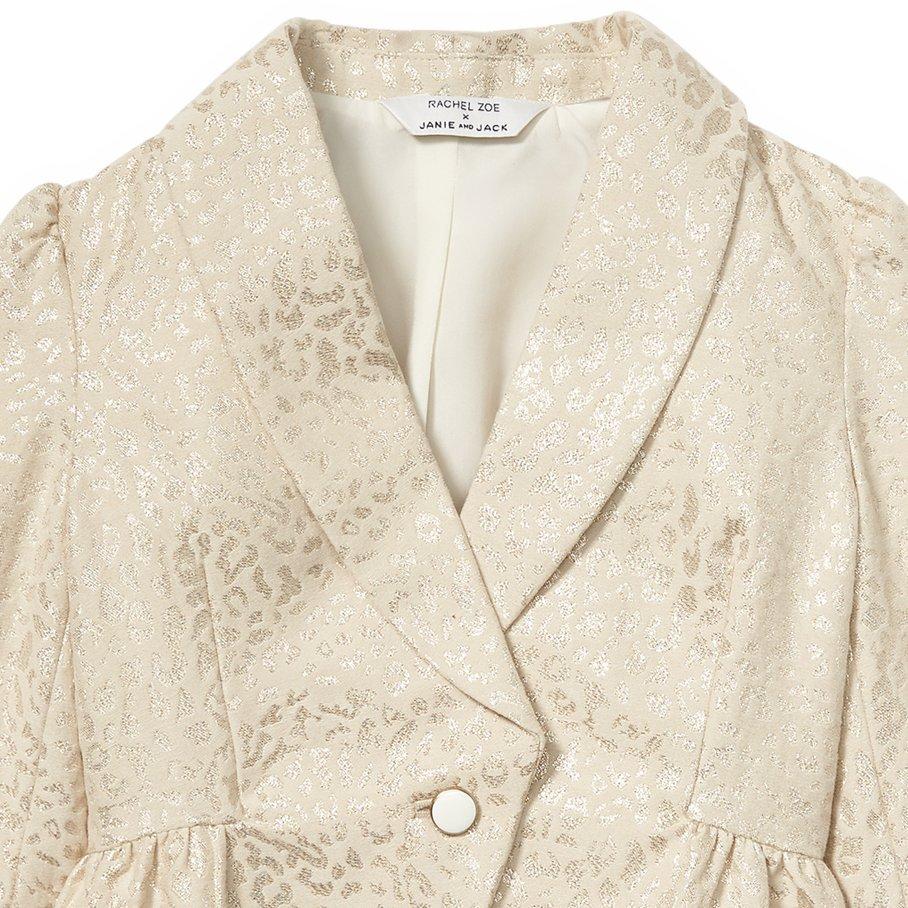 Rachel Zoe Cheetah Tuxedo Jacket  image number 2