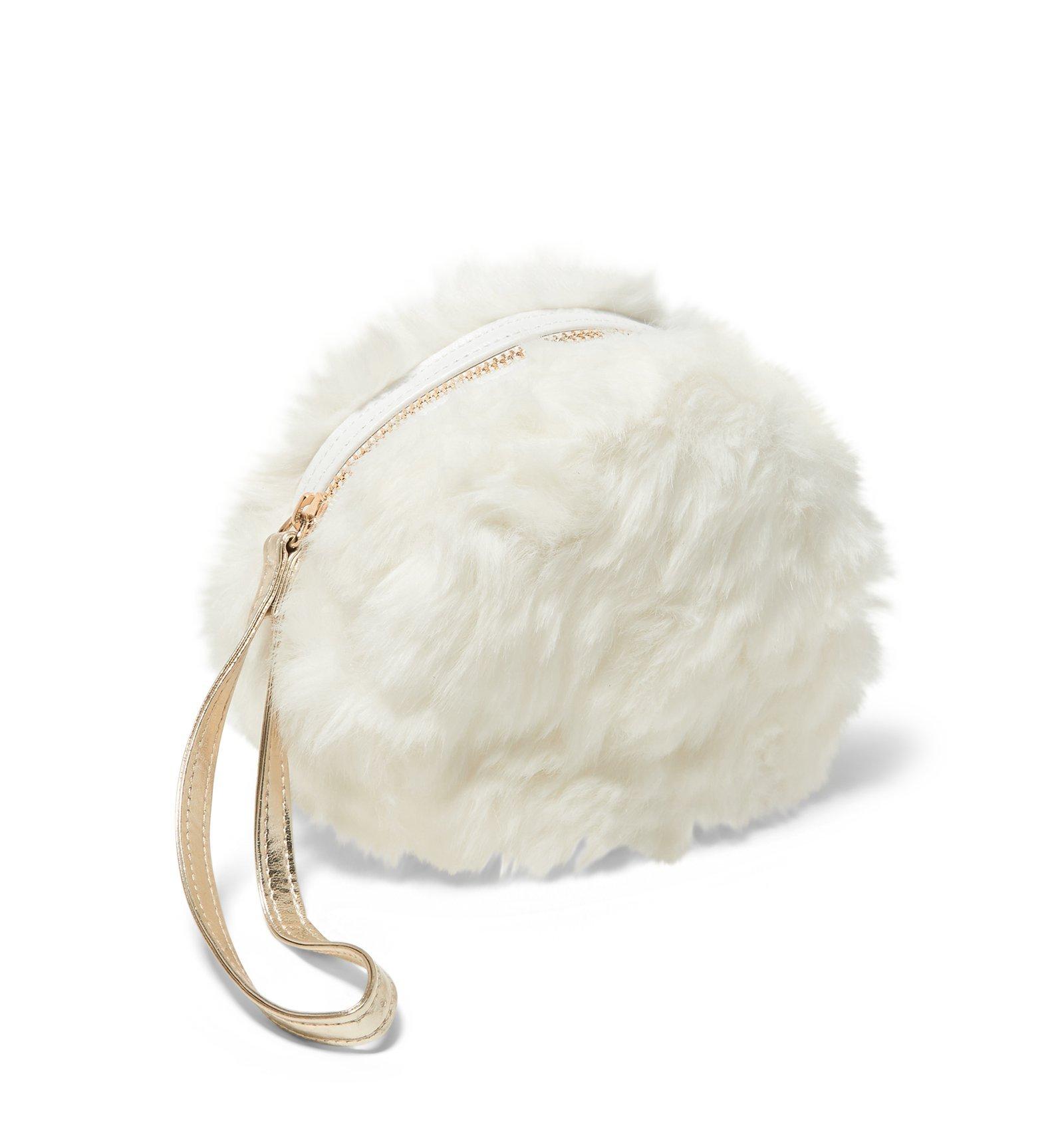 Rachel Zoe Faux Fur Wristlet image number 0