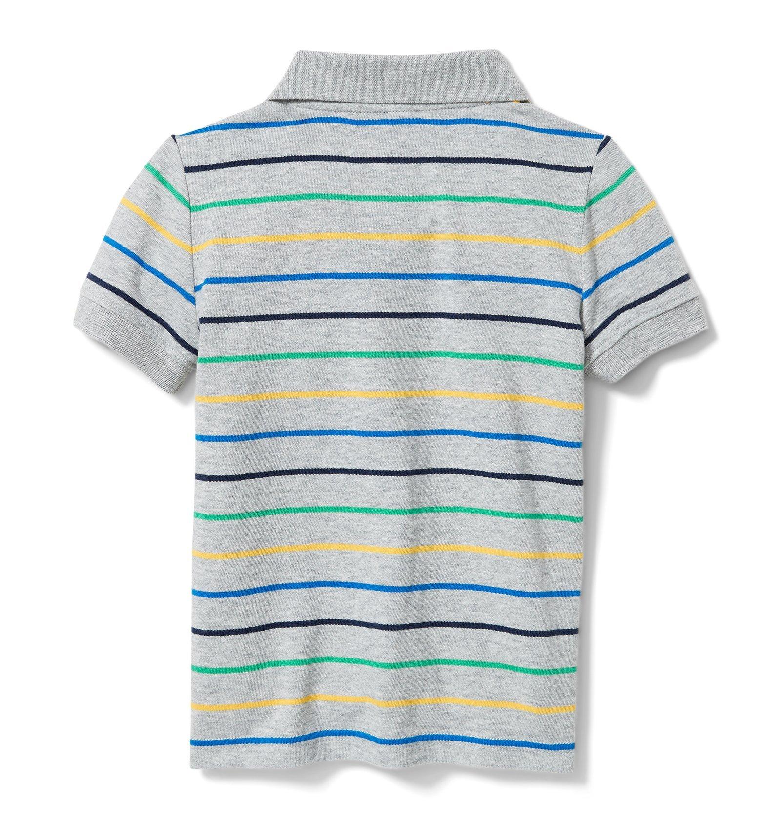 Stripe Heather Polo  image number 1
