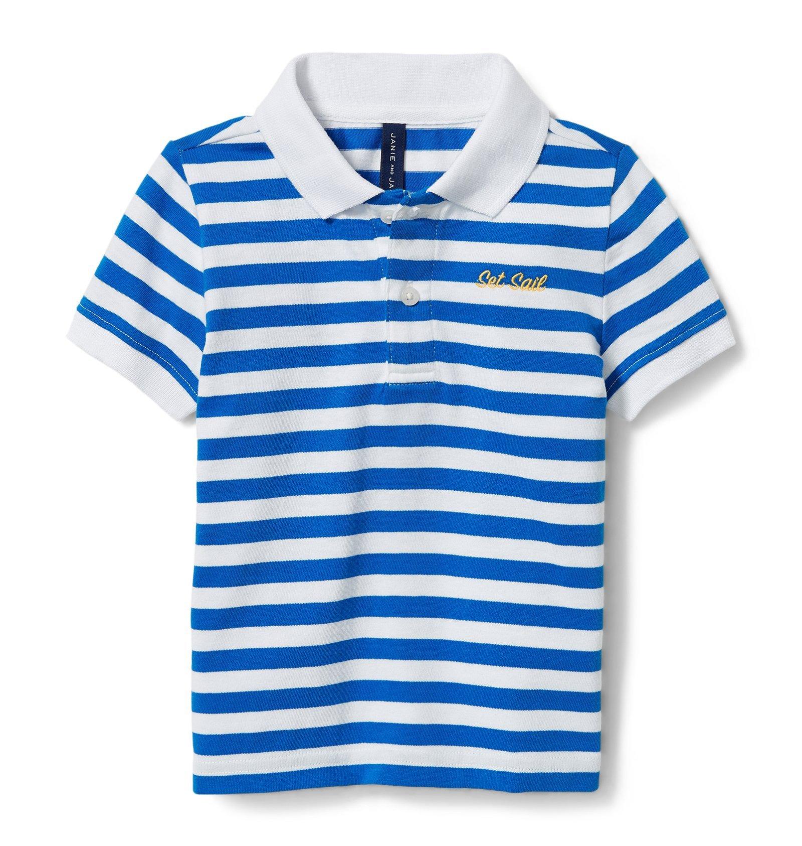 Set Sail Stripe Polo image number 0