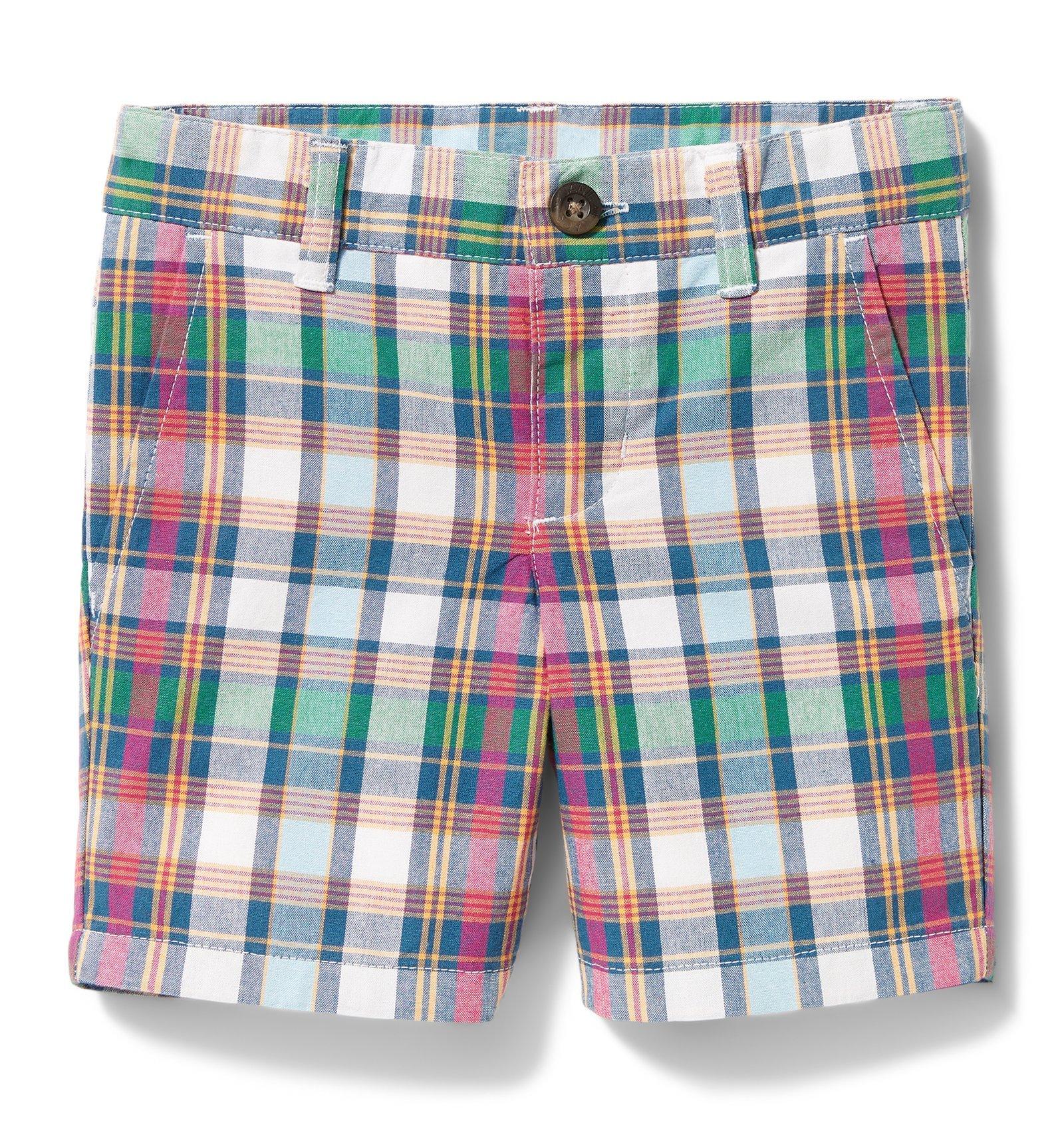 Plaid Poplin Short image number 0