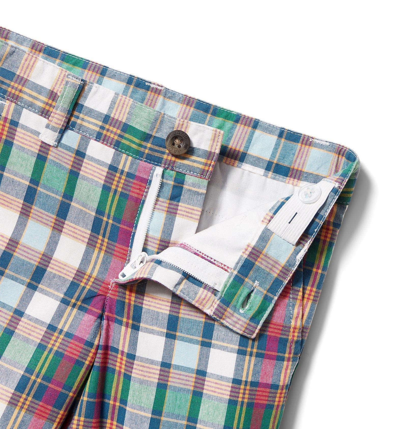 Plaid Poplin Short image number 1