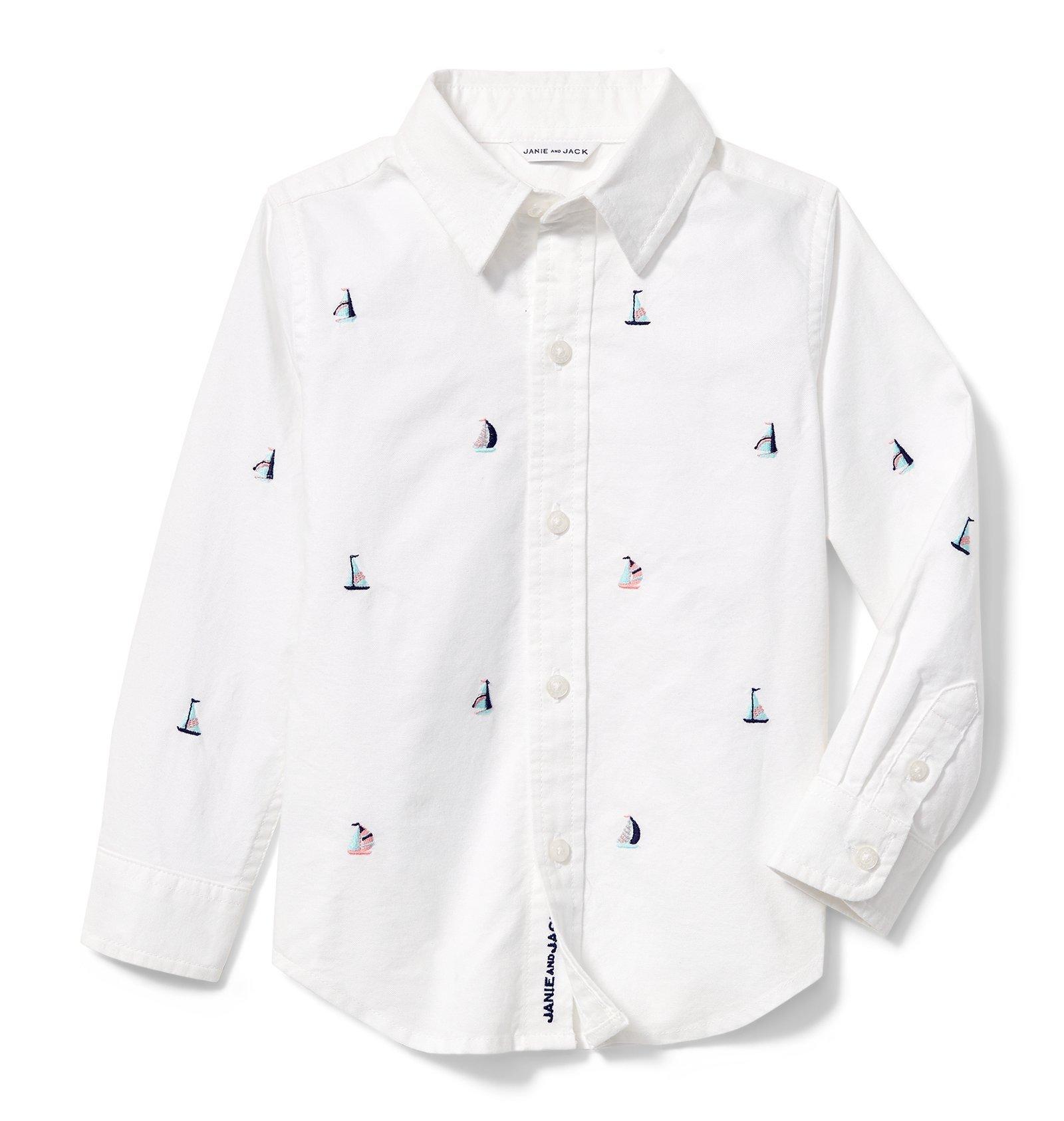 Sailboat Oxford Shirt