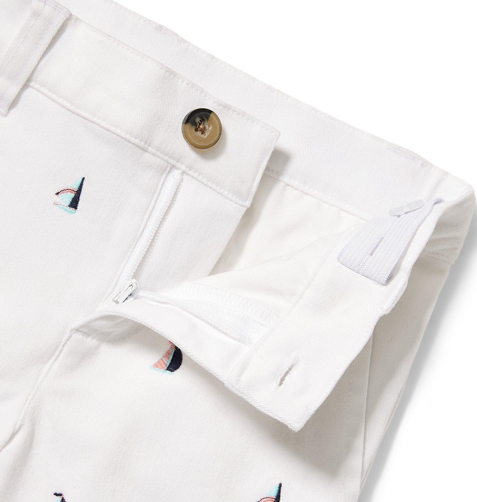 Sailboat Stretch Twill Short image number 2
