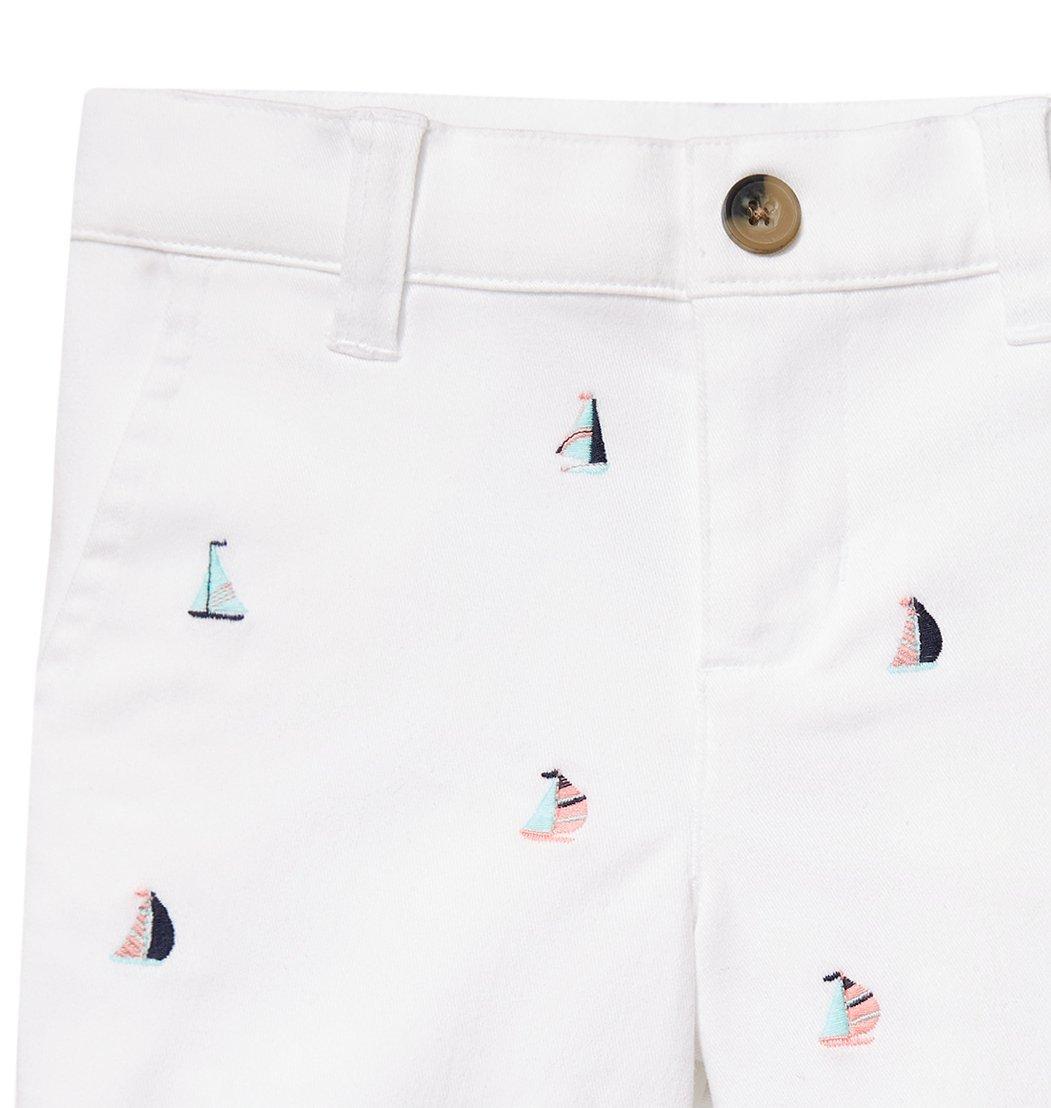 Sailboat Stretch Twill Short image number 3