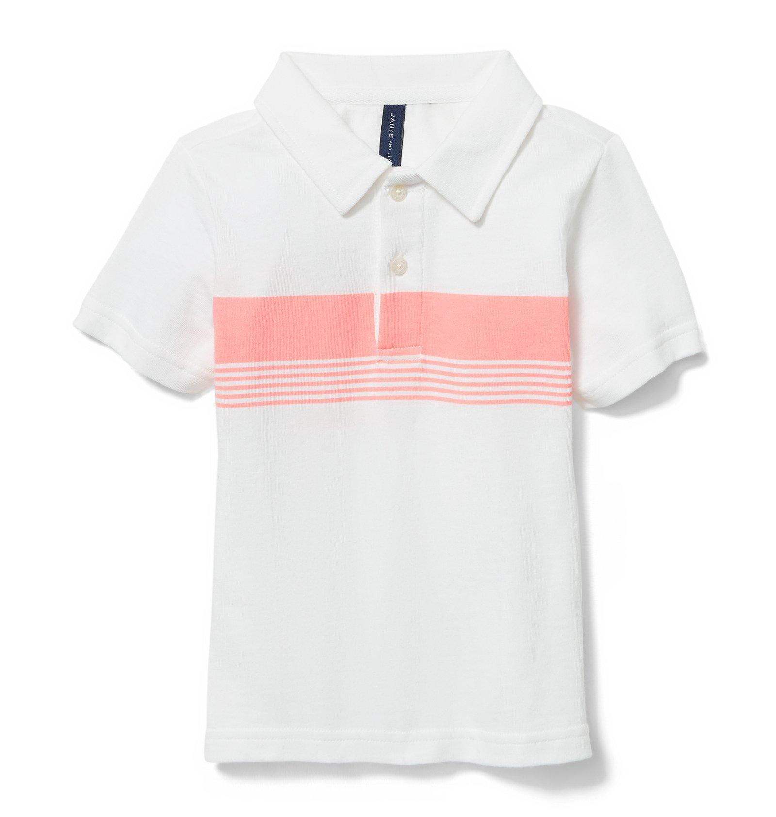 Stripe Front Polo image number 0