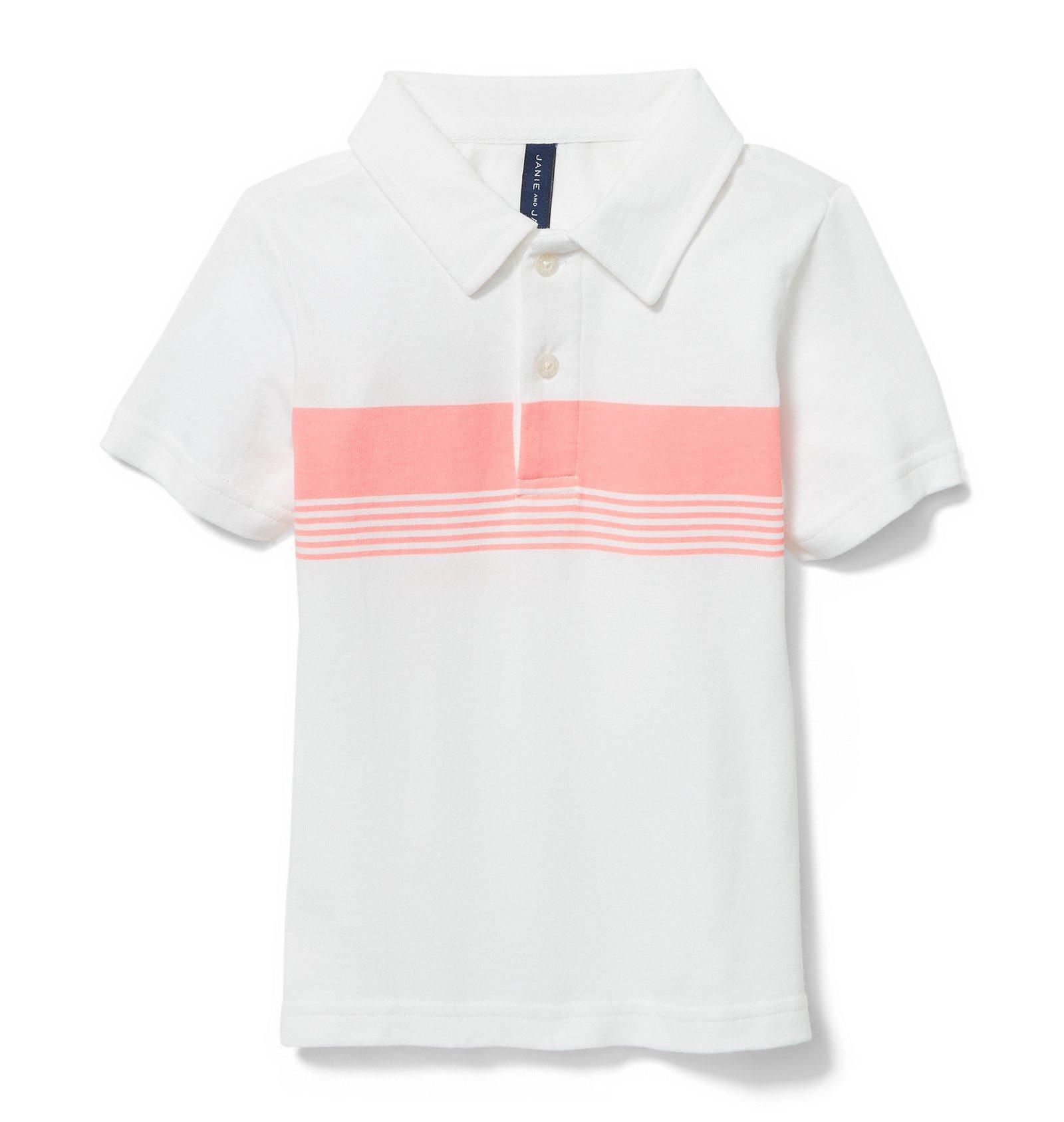 Stripe Front Polo