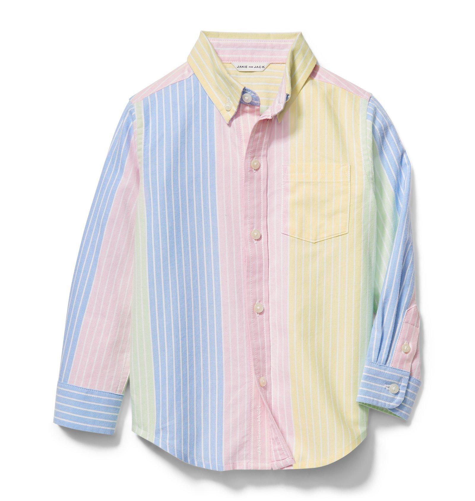 Colorblocked Oxford Shirt image number 0