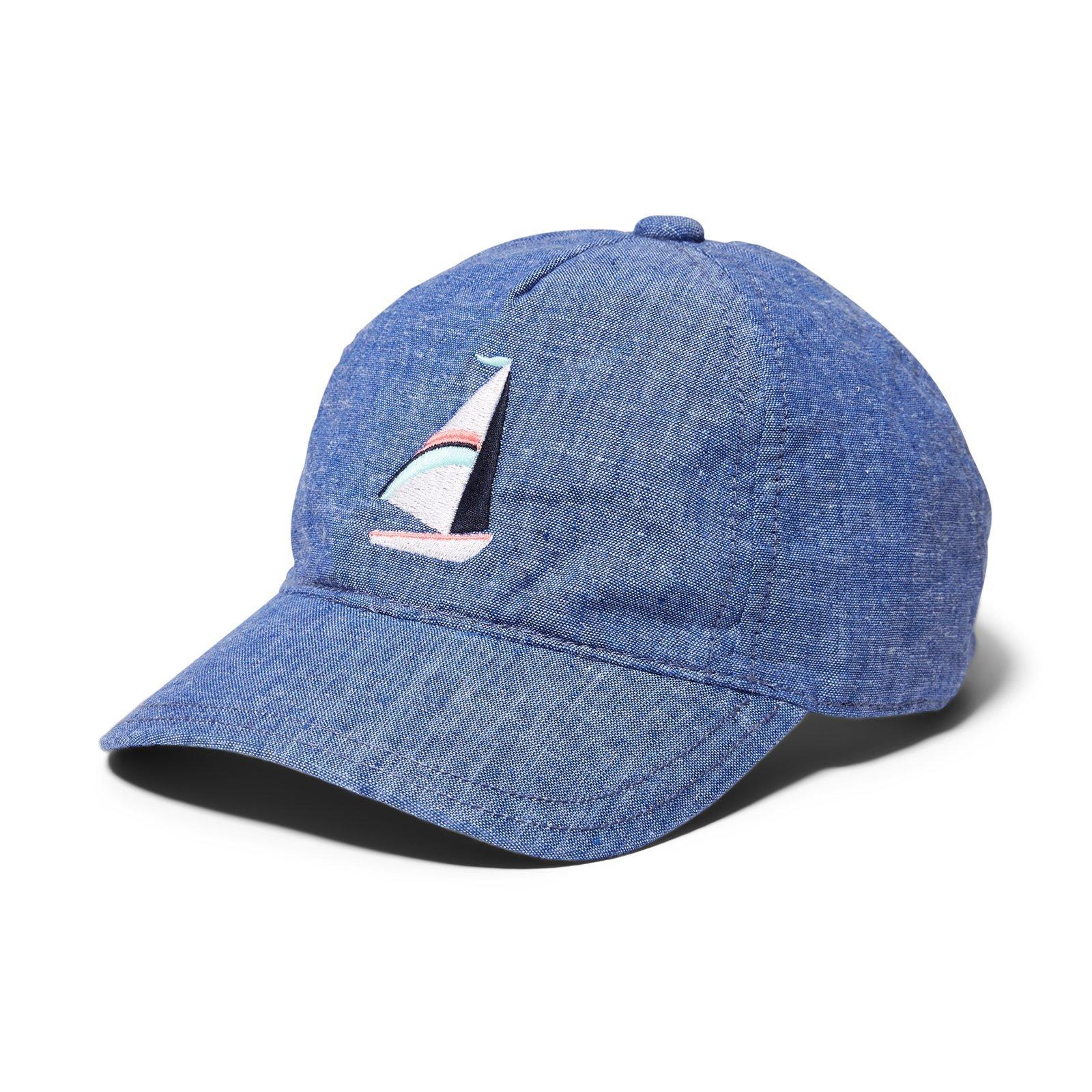 Chambray Sailboat Cap