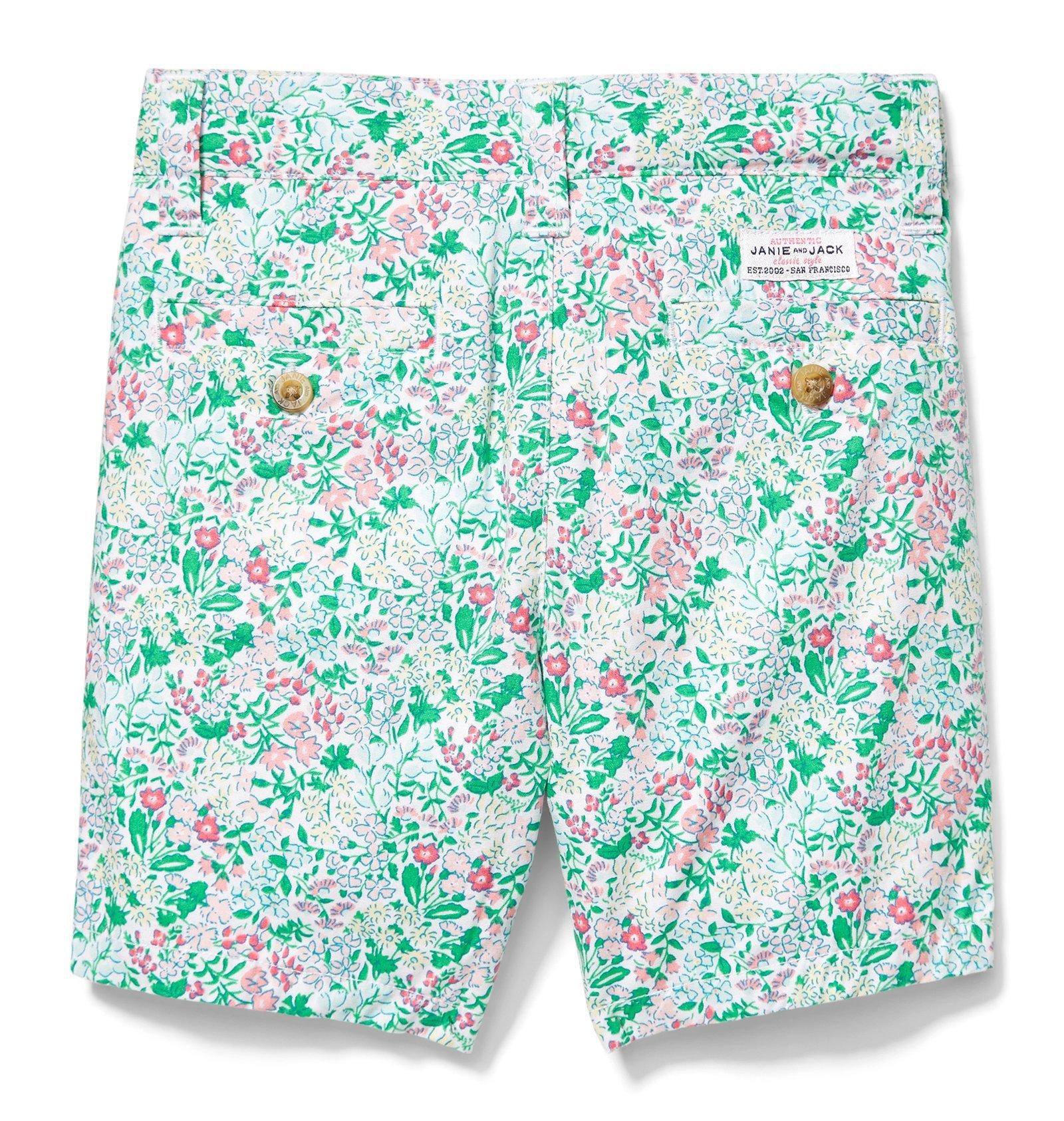 Mini Floral Print Short image number 1