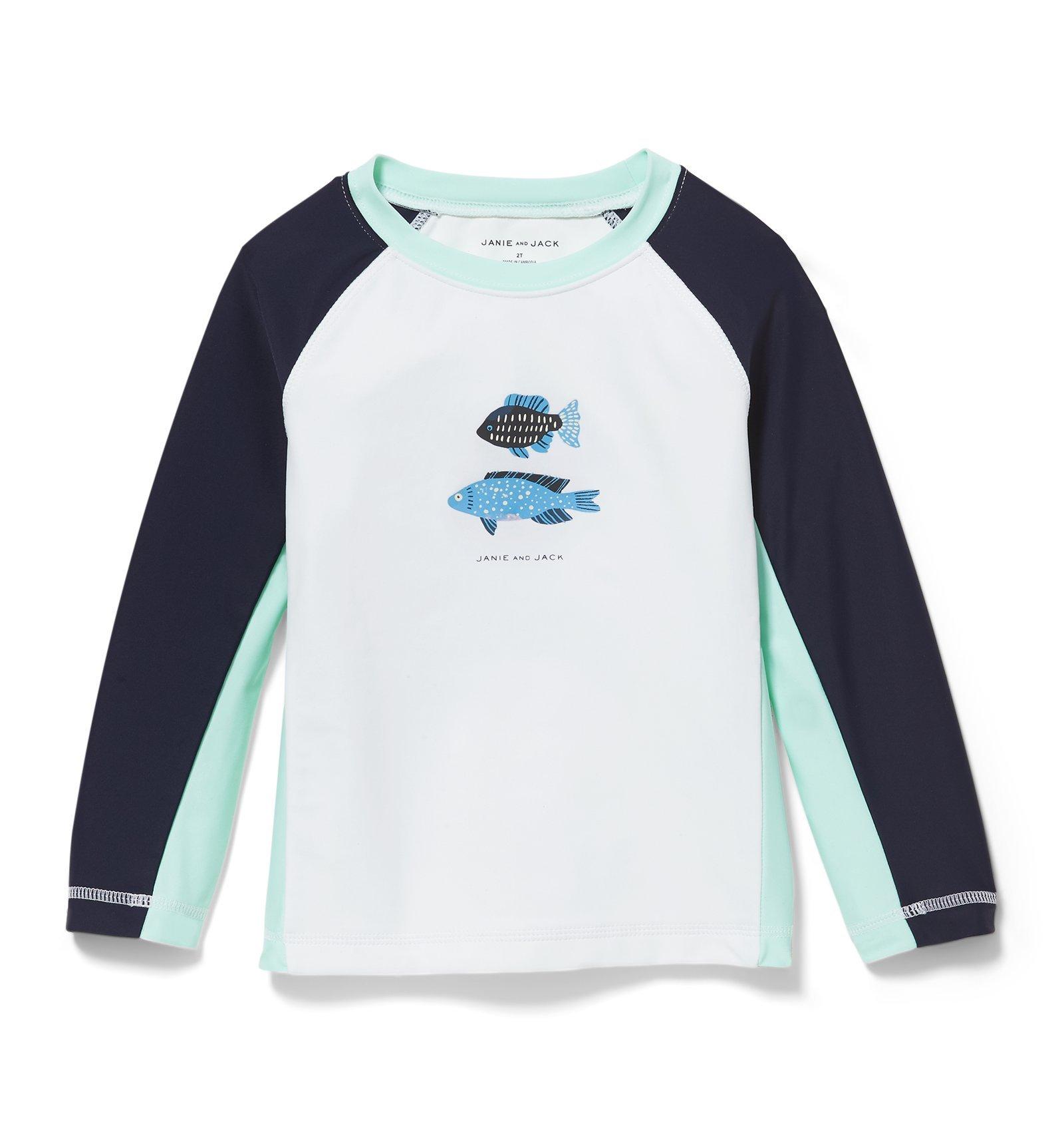 Fish Rash Guard image number 0
