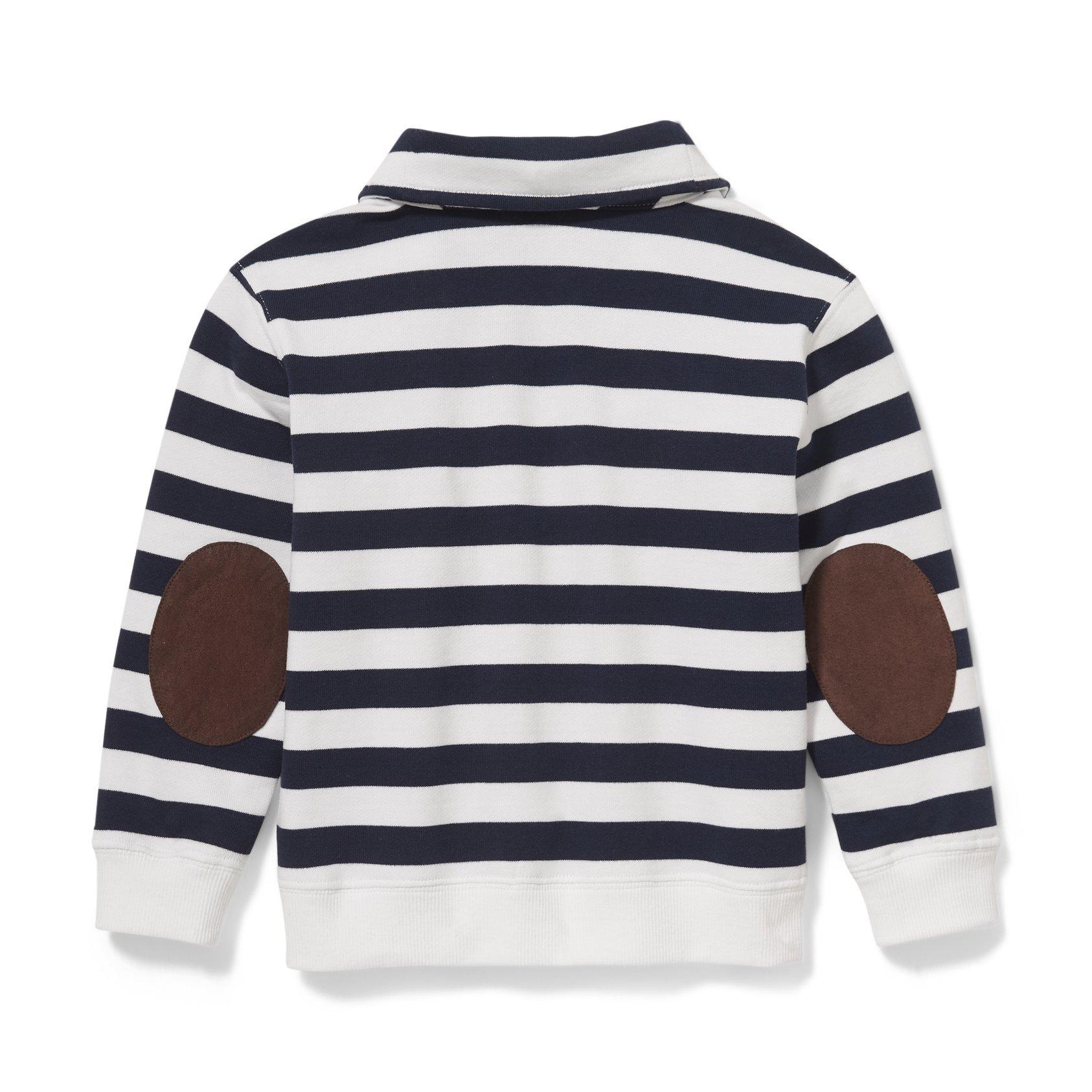 Striped Shawl Collar Sweatshirt image number 1