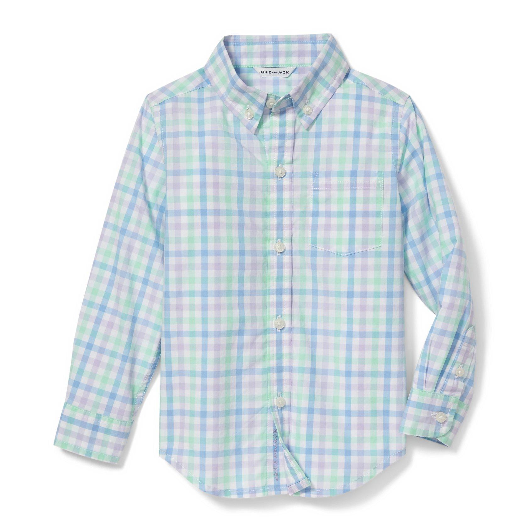 Plaid Poplin Shirt image number 0