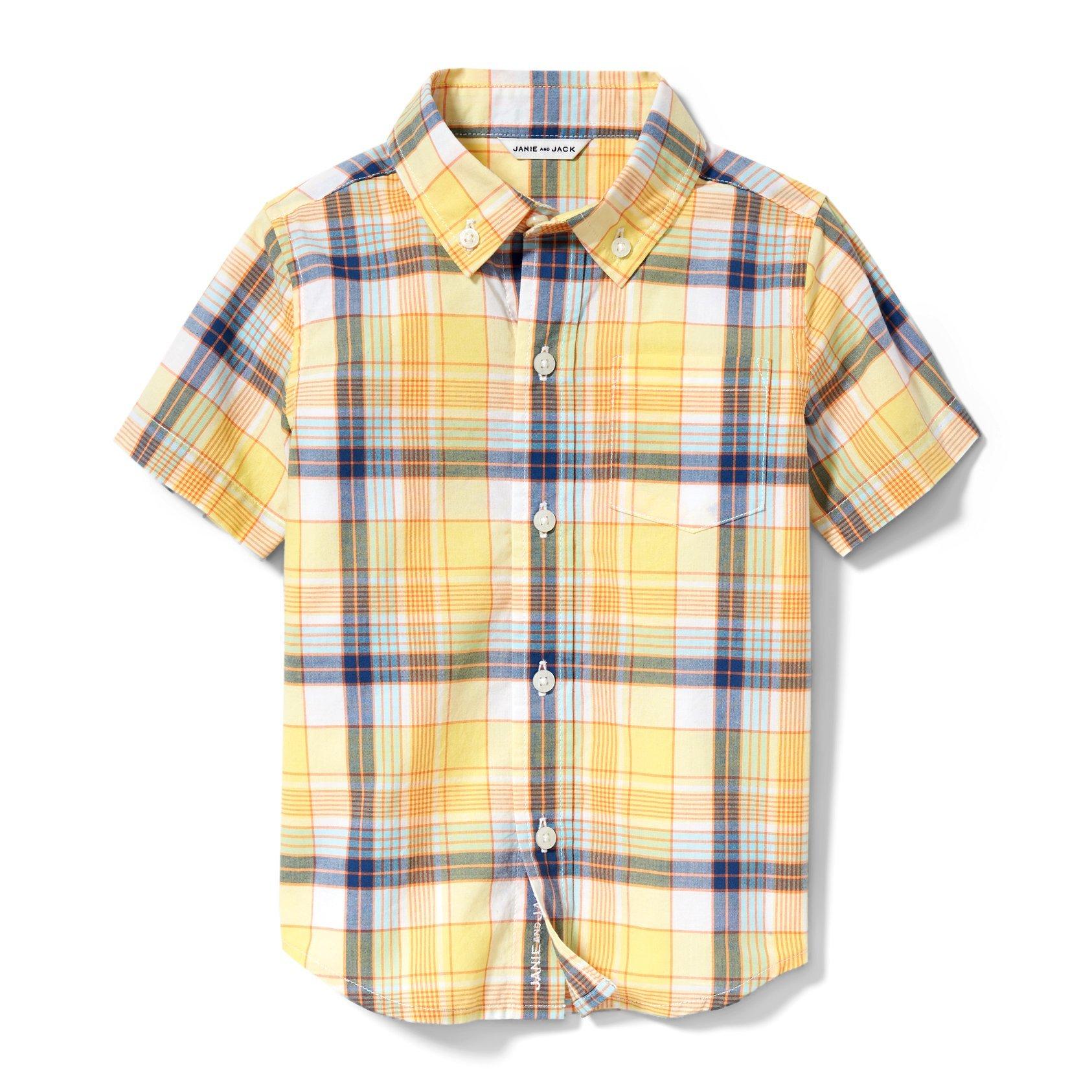 Plaid Short Sleeve Shirt image number 0