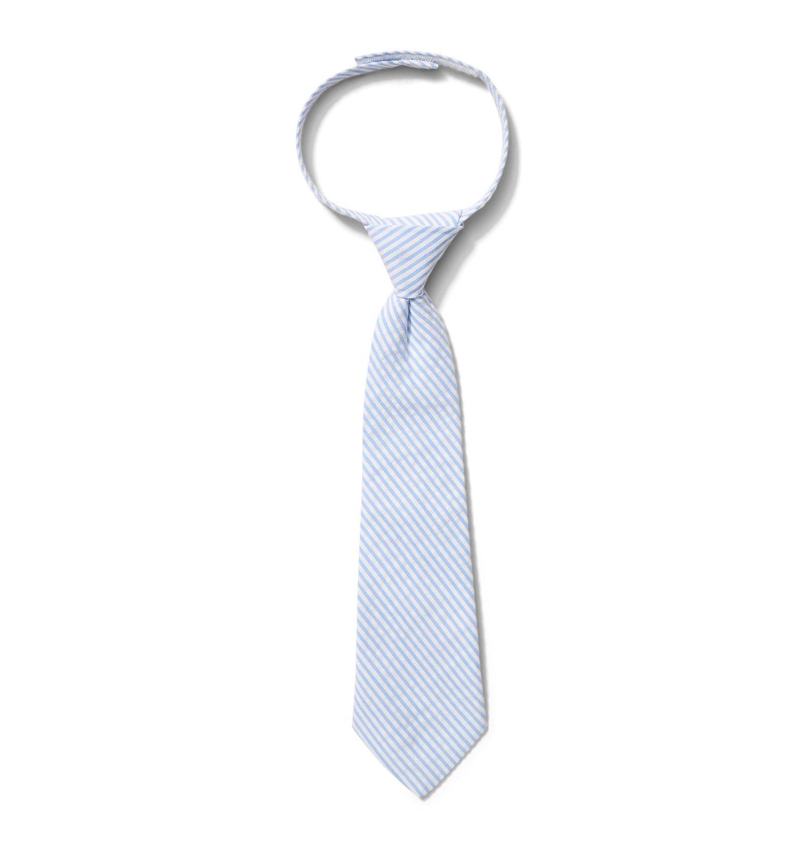 Seersucker Necktie image number 0