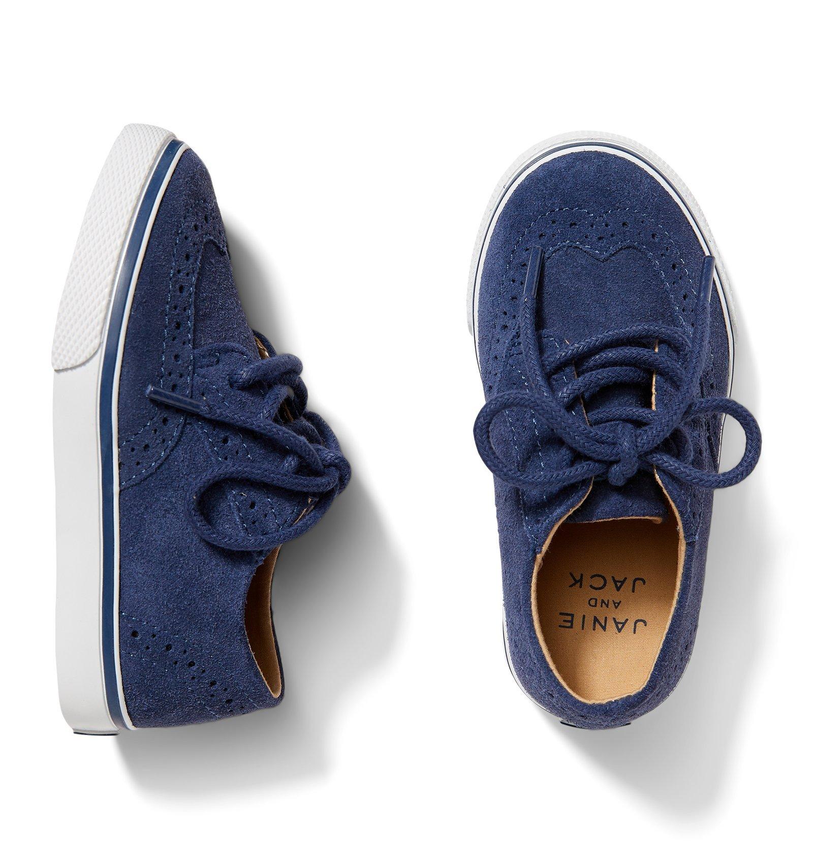 Suede Wingtip Sneaker image number 0