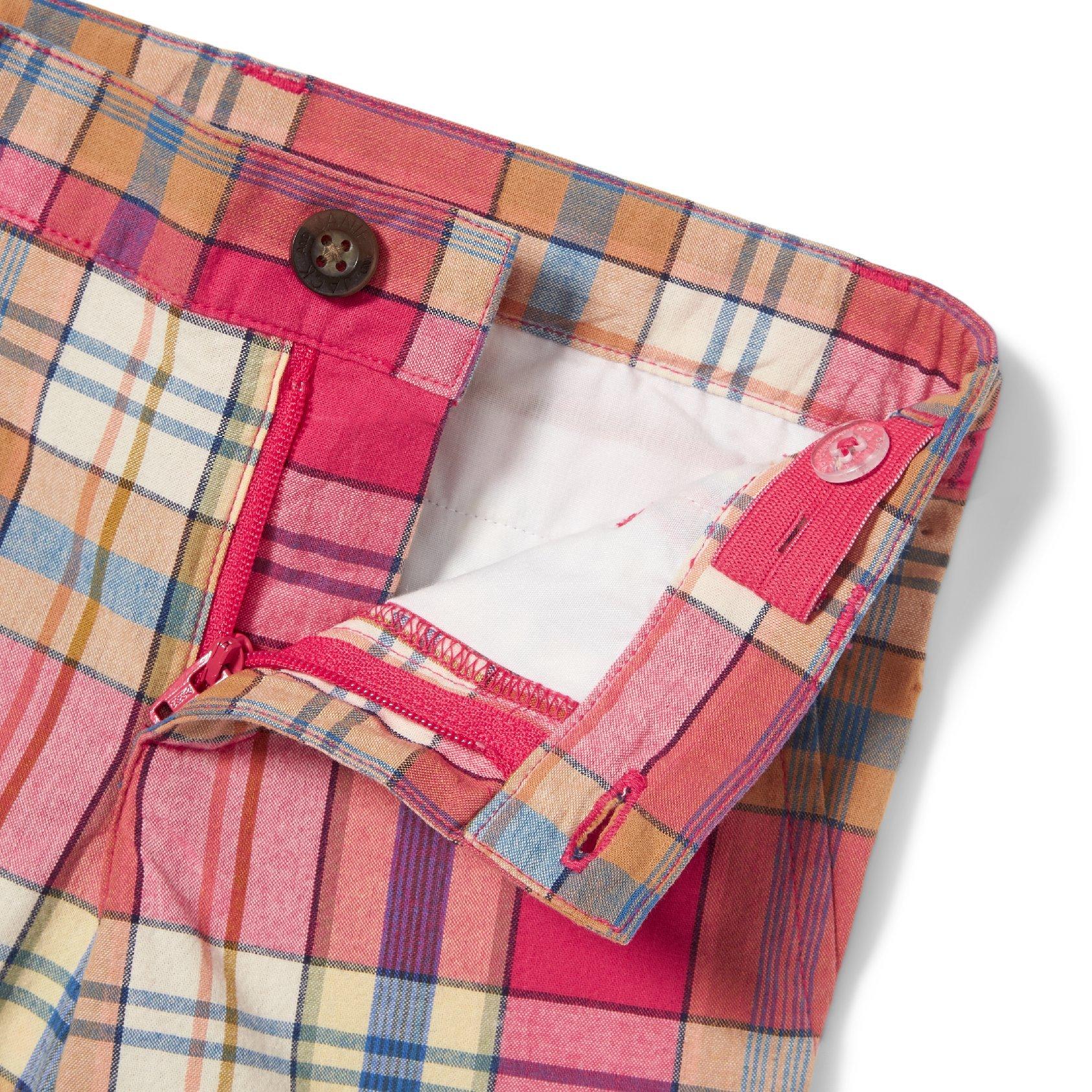 Plaid Poplin Short image number 2