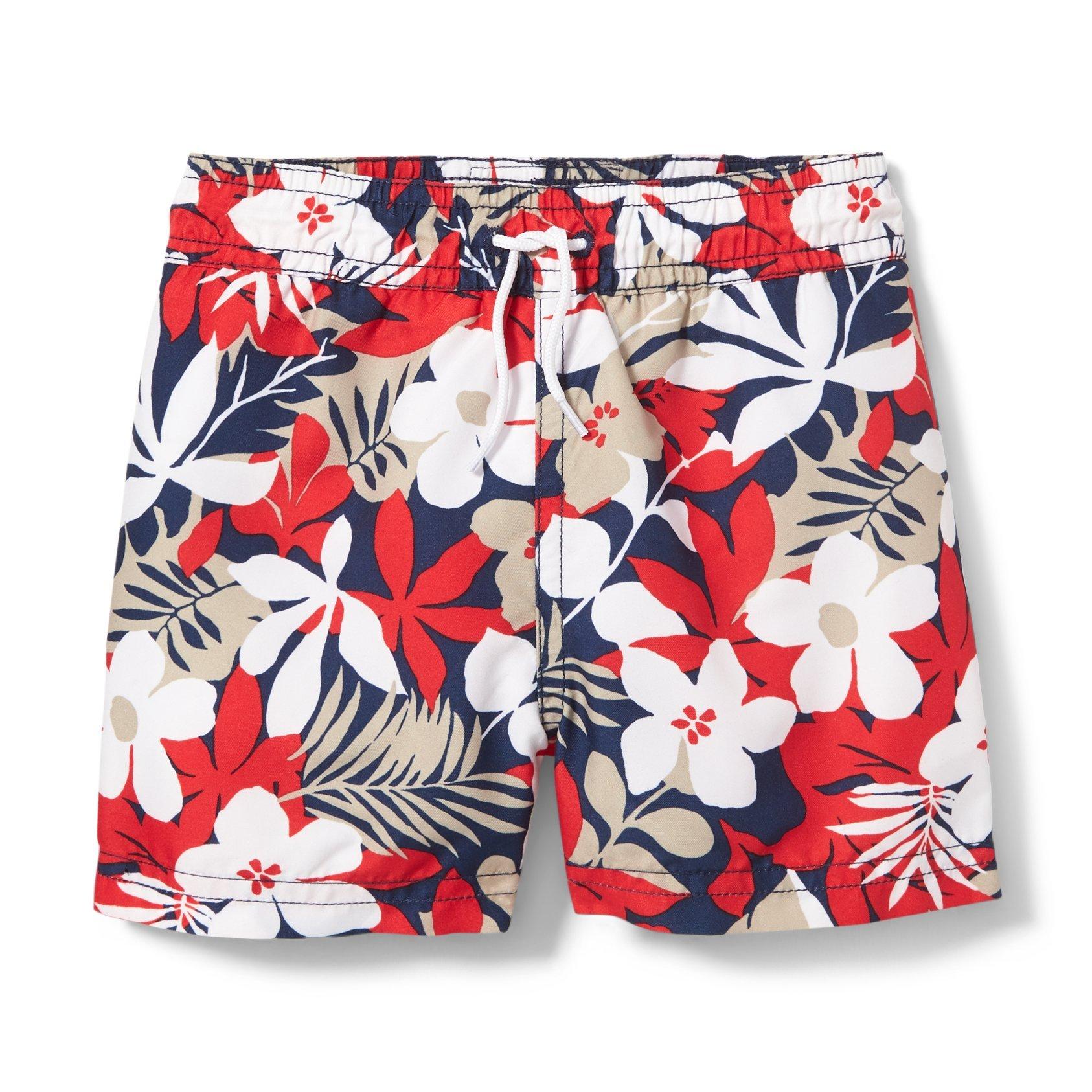 Hibiscus Print Swim Short image number 0