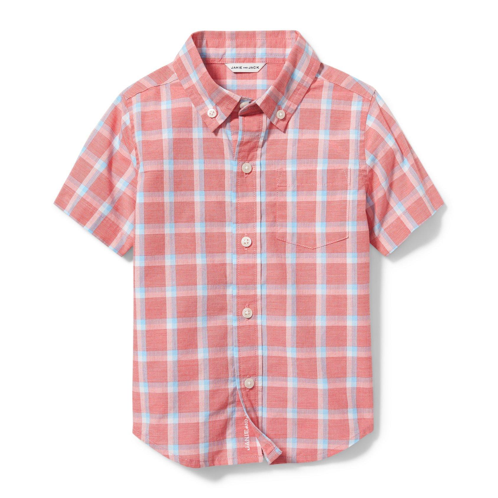 Plaid Poplin Shirt image number 0