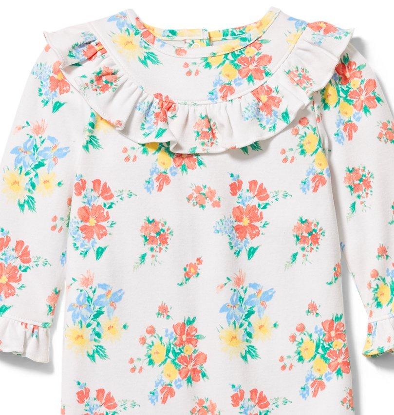 Floral Ruffle 1-Piece image number 2